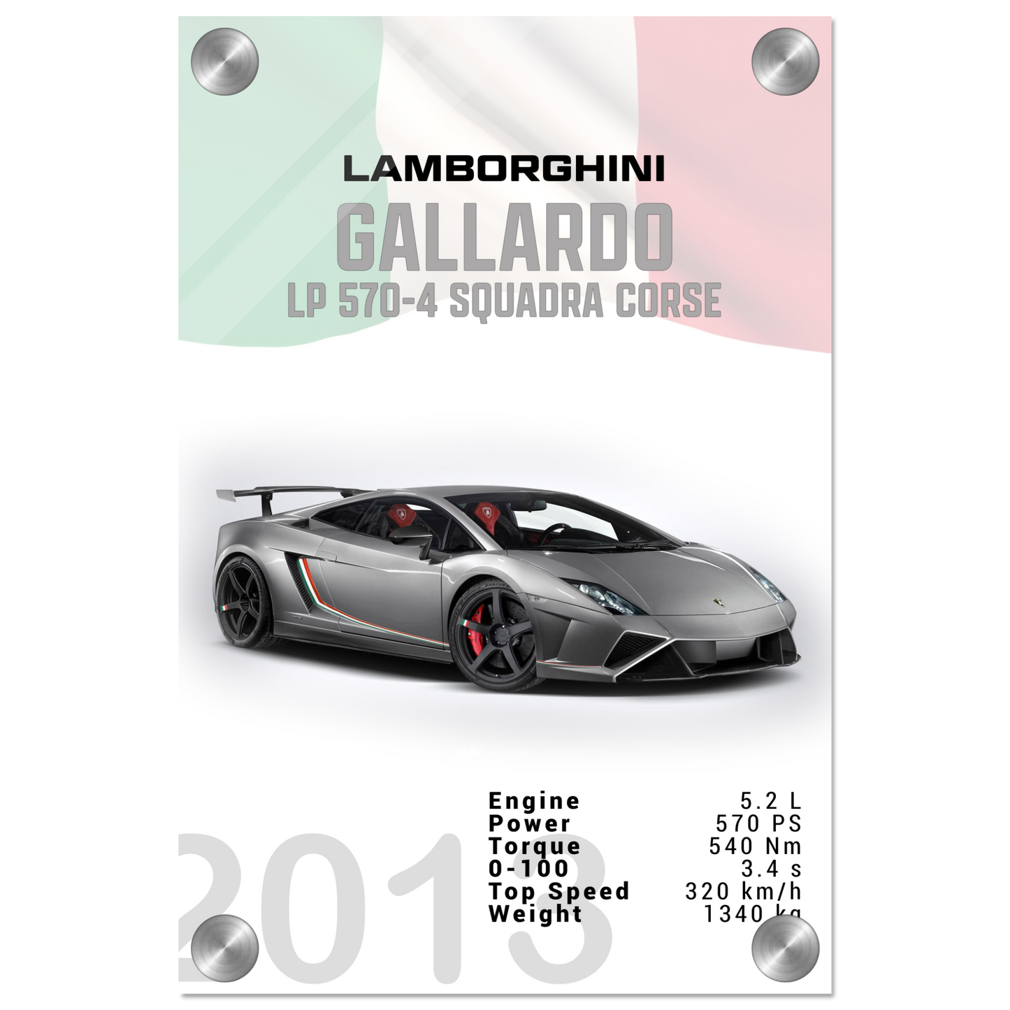 Lamborghini Gallardo LP 570-4 Squadra Corse (LAMBO15)