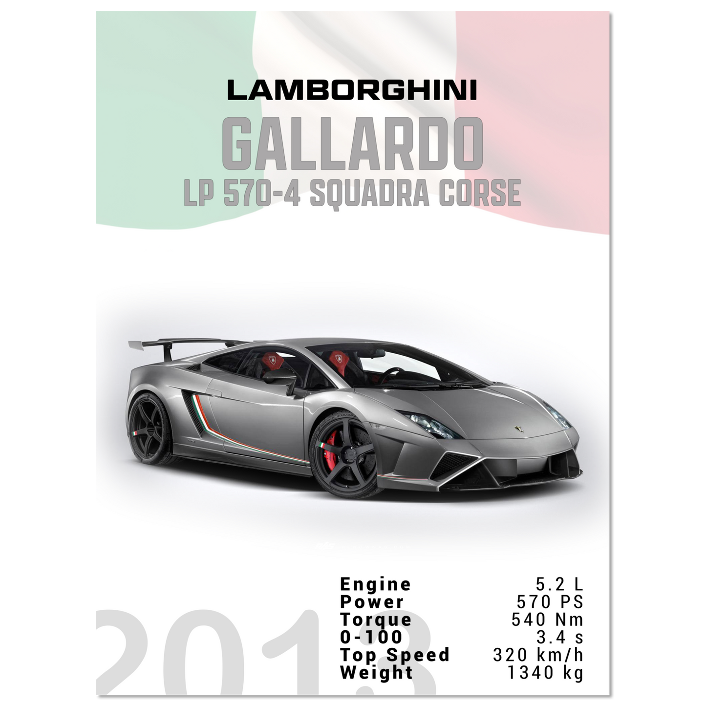 Lamborghini Gallardo LP 570-4 Squadra Corse (LAMBO15)