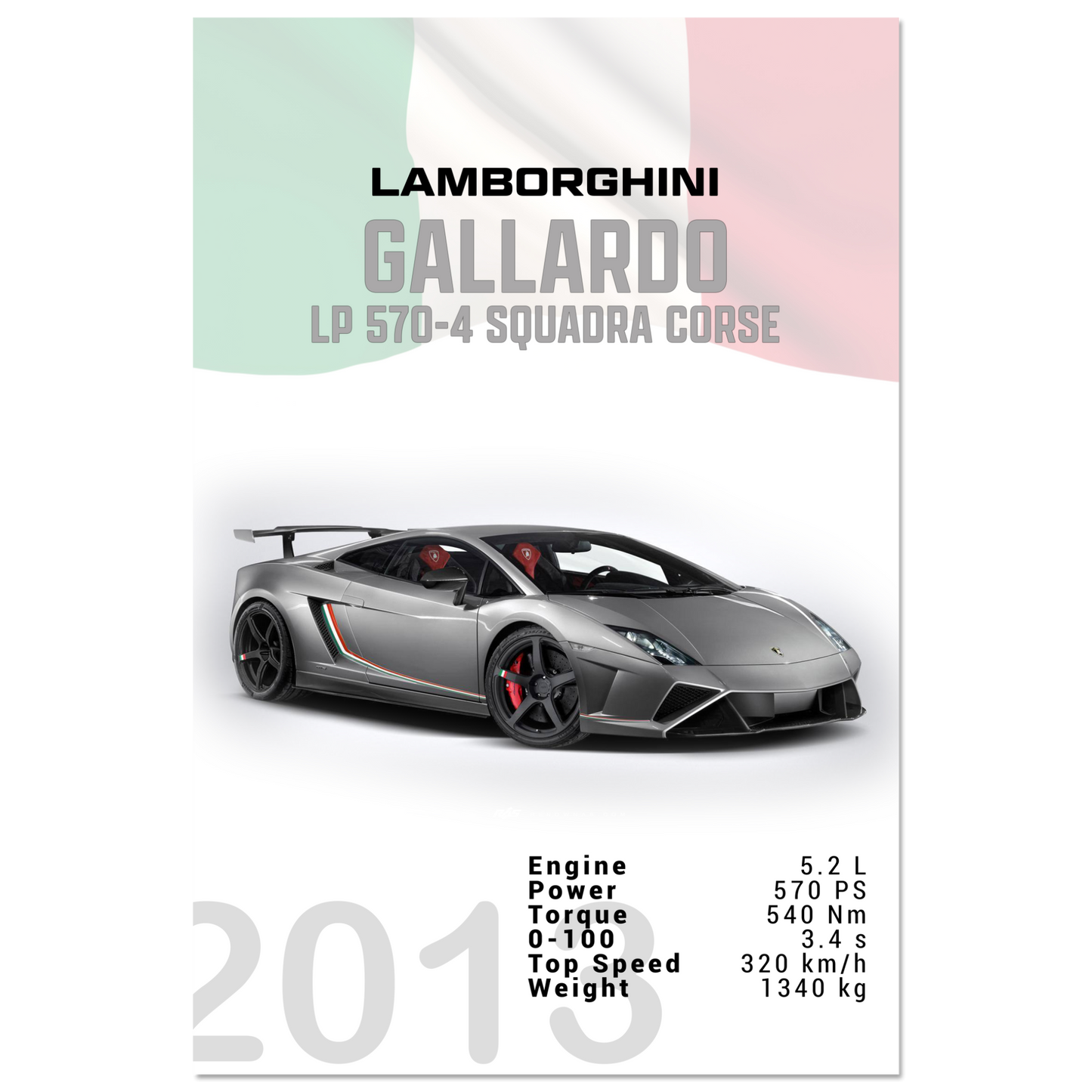 Lamborghini Gallardo LP 570-4 Squadra Corse (LAMBO15)