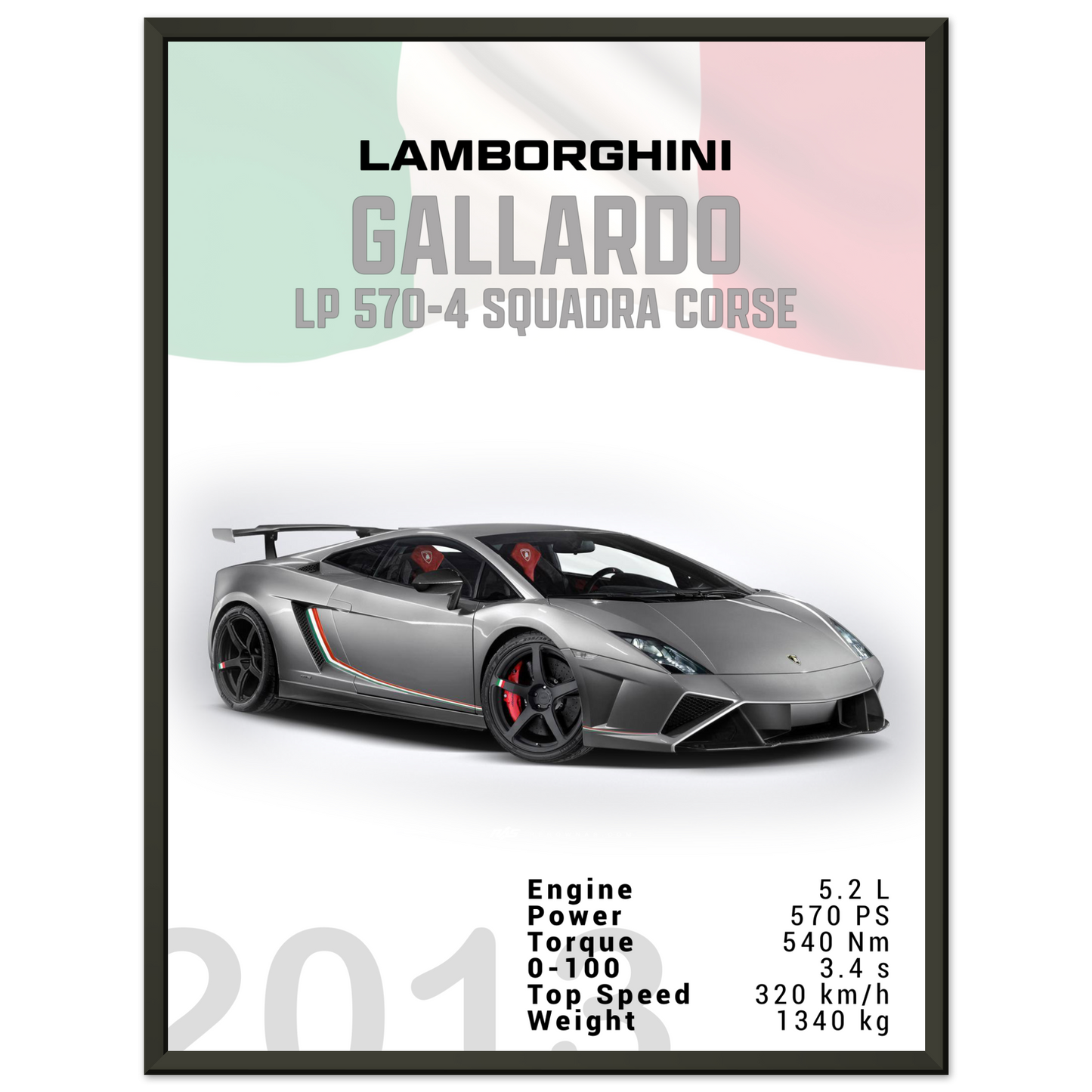 Lamborghini Gallardo LP 570-4 Squadra Corse (LAMBO15)