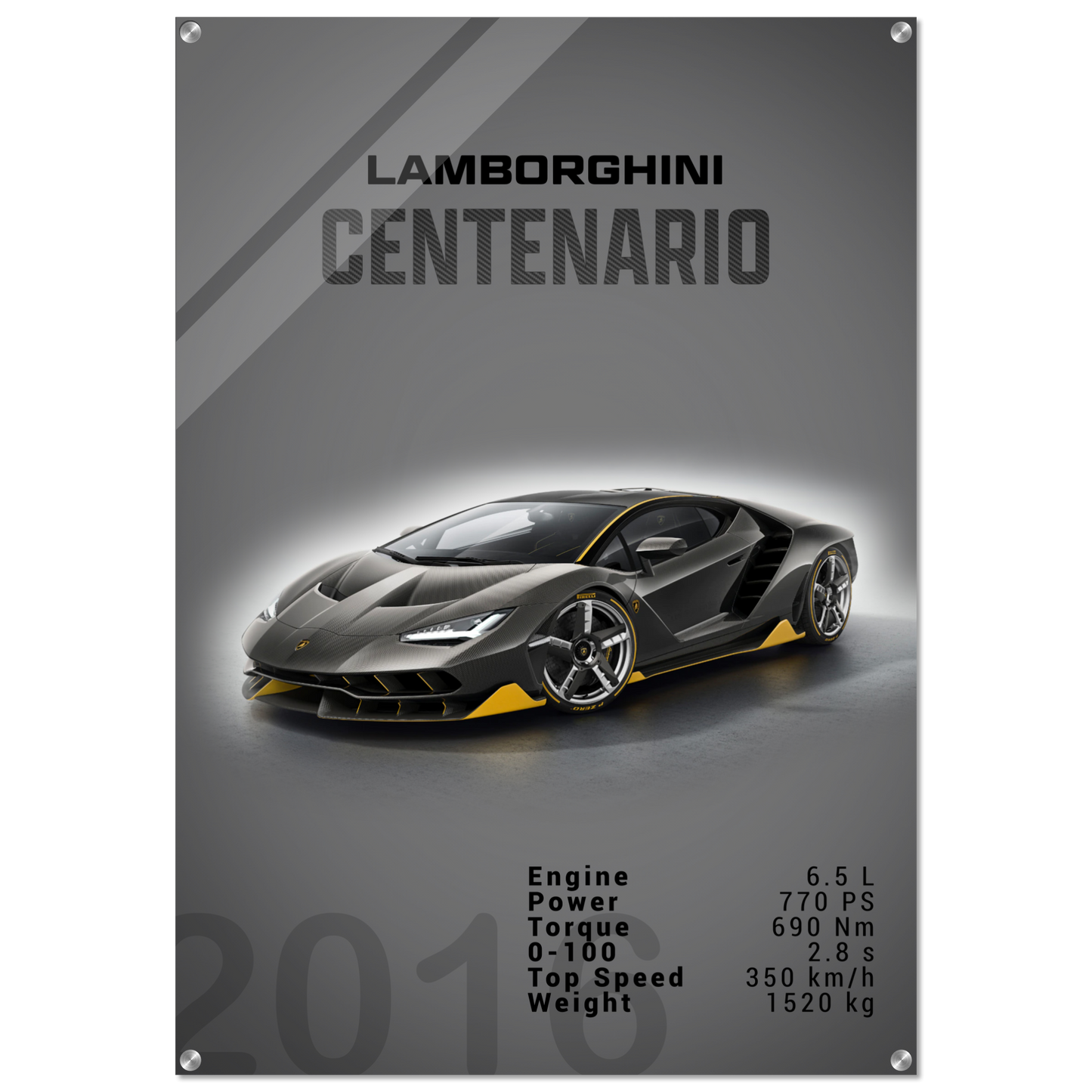 Lamborghini Centenario (LAMBO16D)