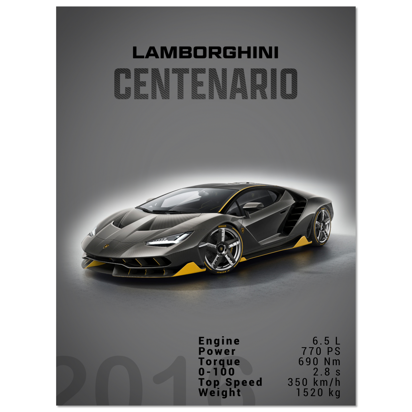 Lamborghini Centenario (LAMBO16D)
