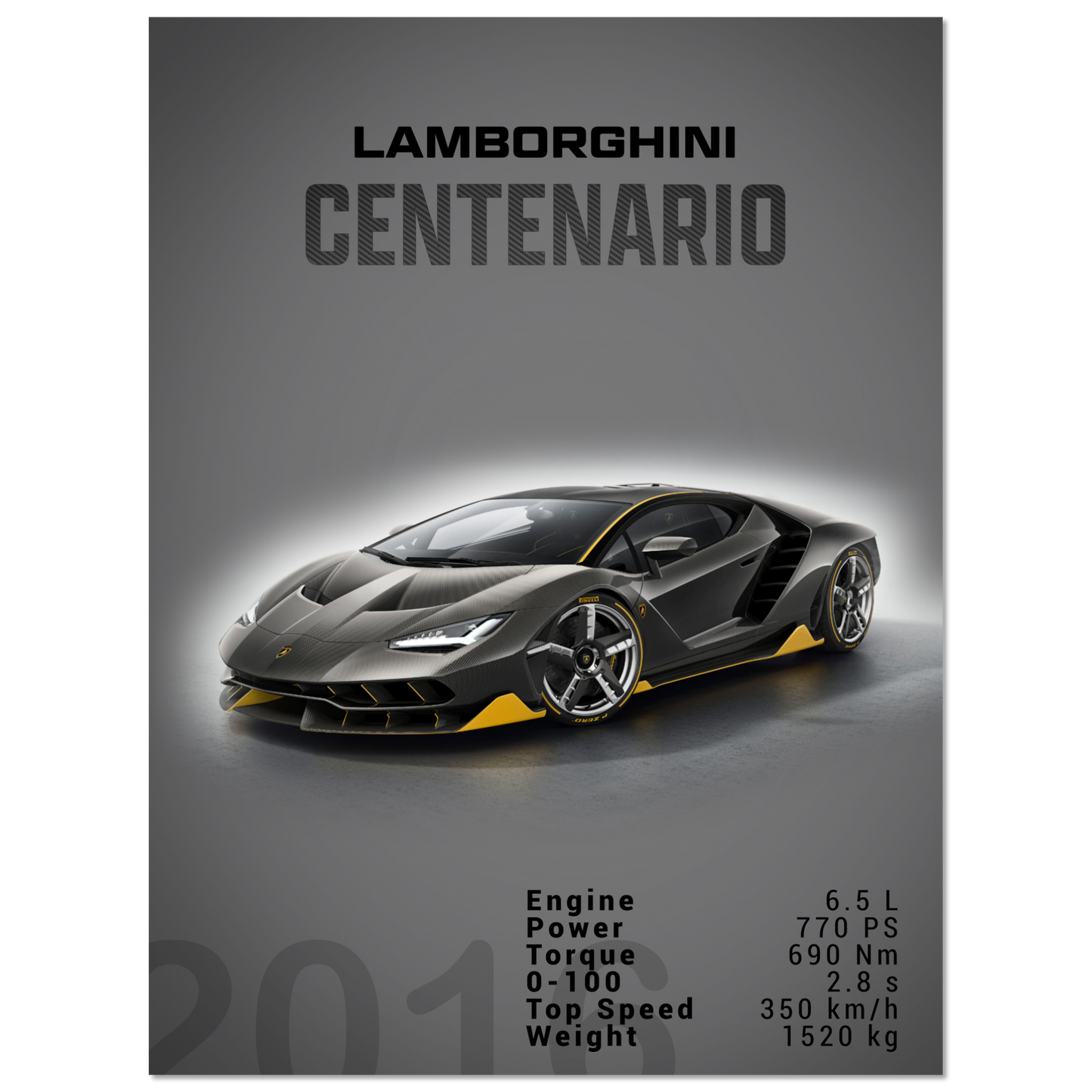 Lamborghini Centenario (LAMBO16D)