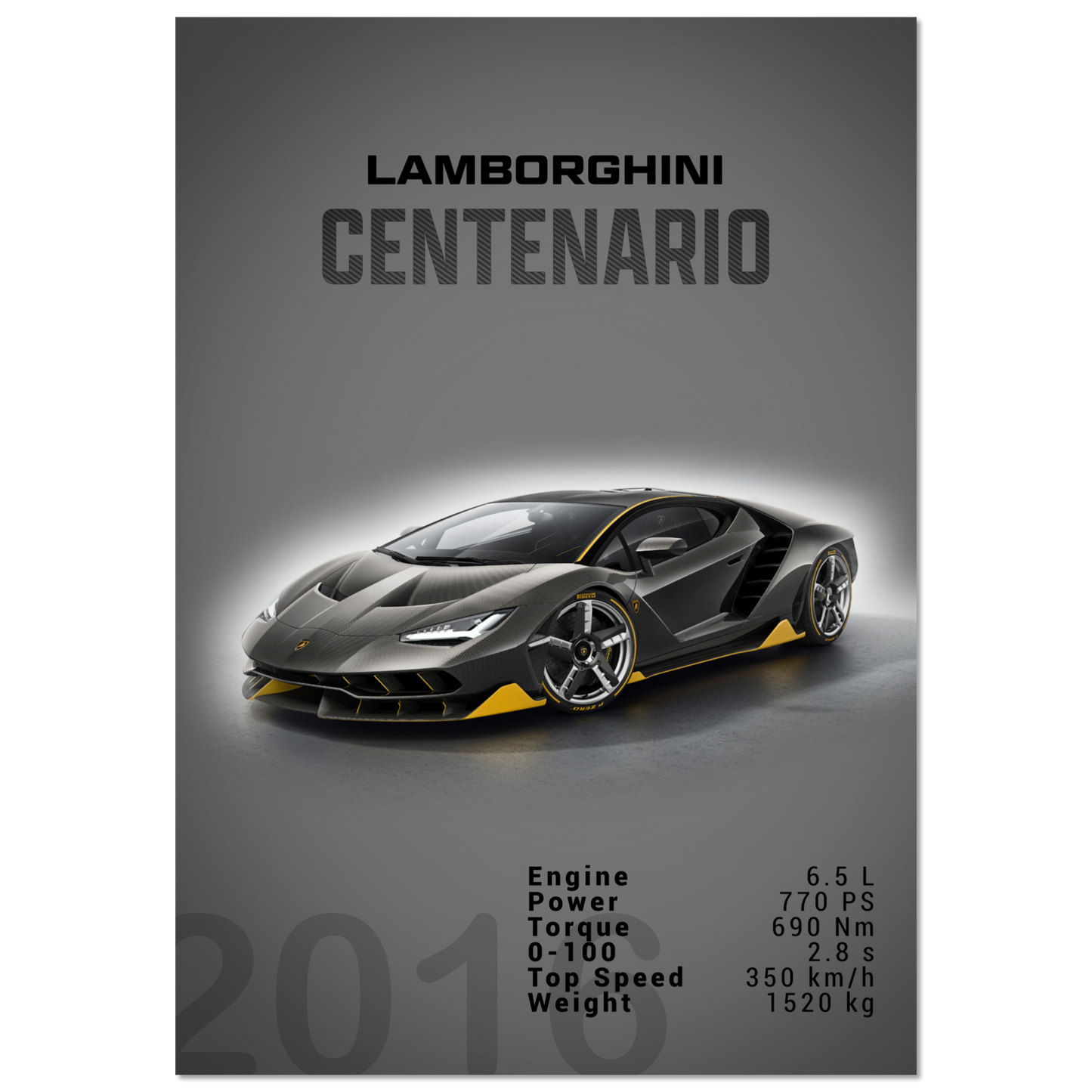 Lamborghini Centenario (LAMBO16D)