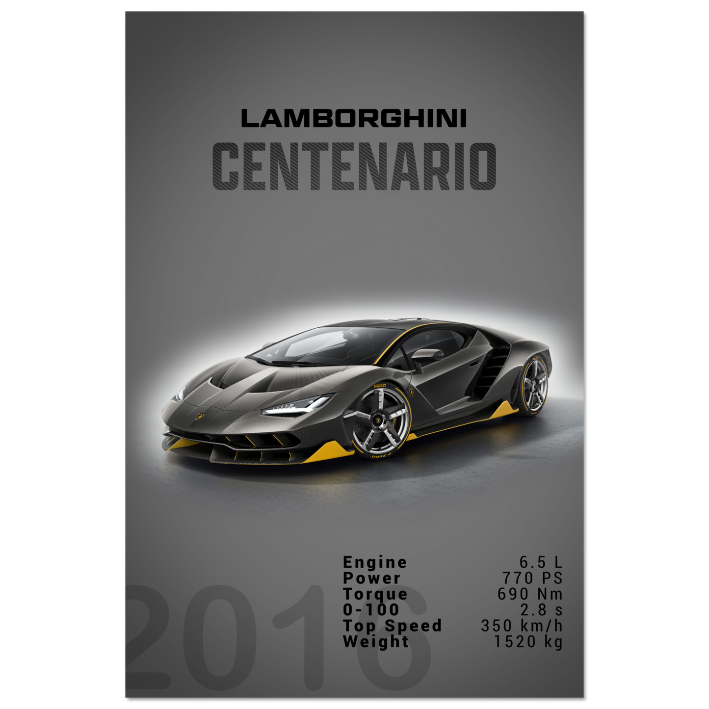 Lamborghini Centenario (LAMBO16D)