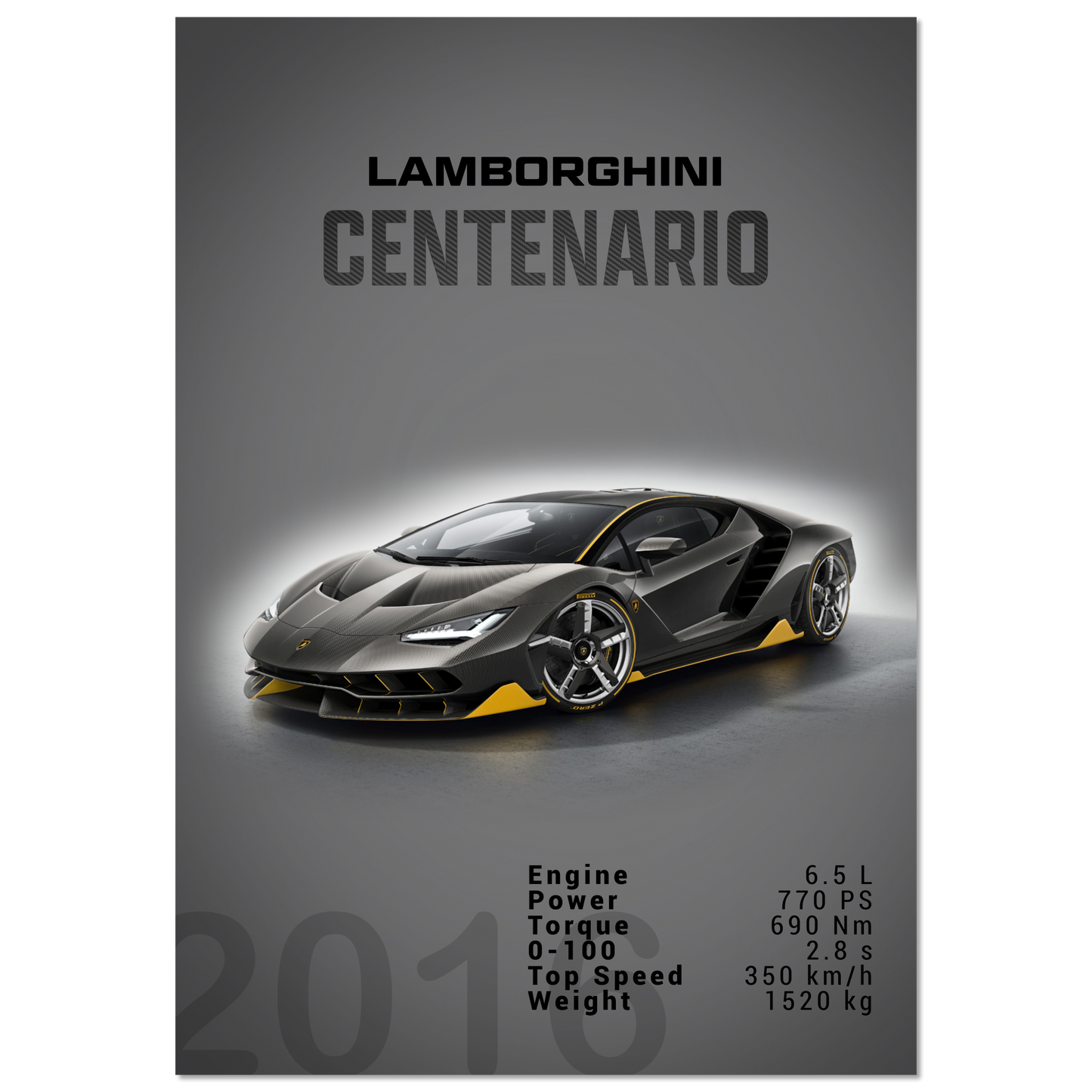 Lamborghini Centenario (LAMBO16D)