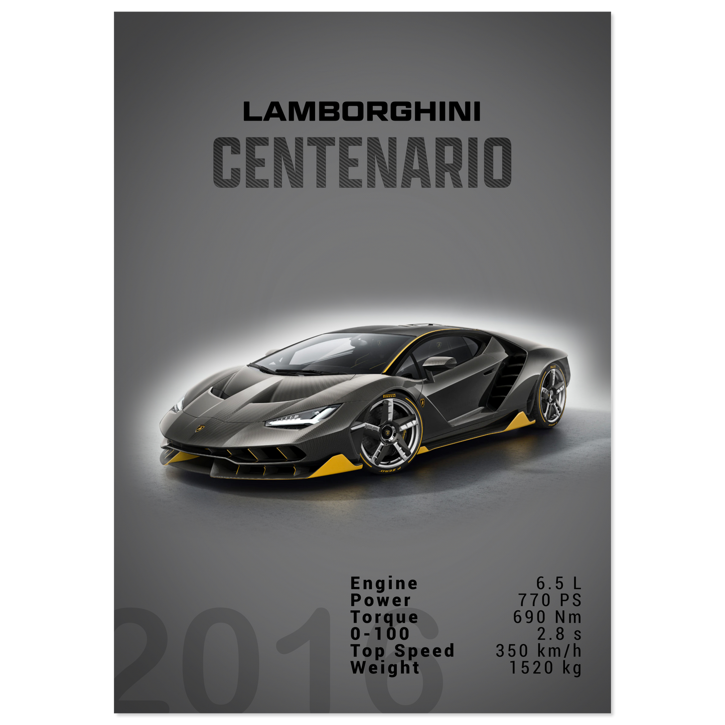Lamborghini Centenario (LAMBO16D)