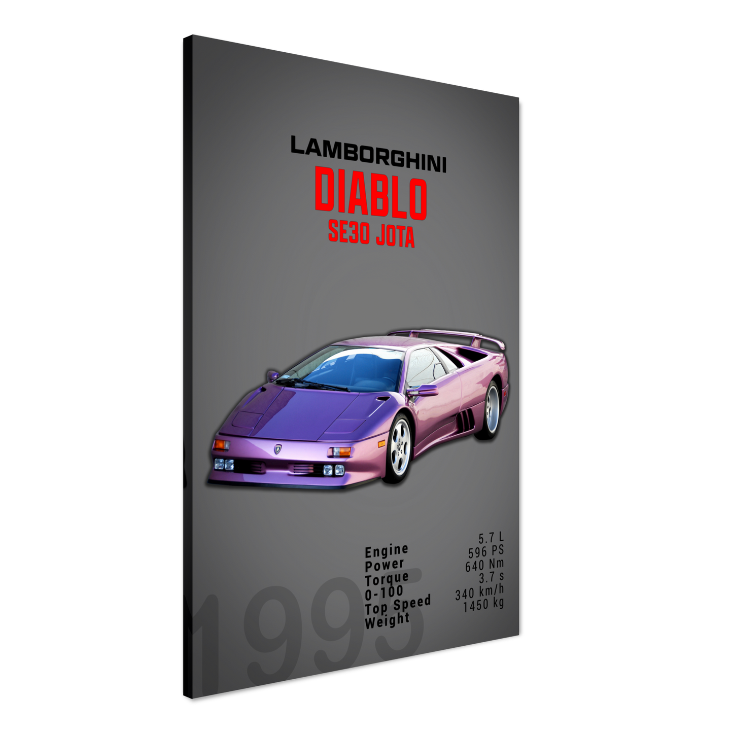 Lamborghini 1995 Diablo SE30 JOTA (LAMBO17D)