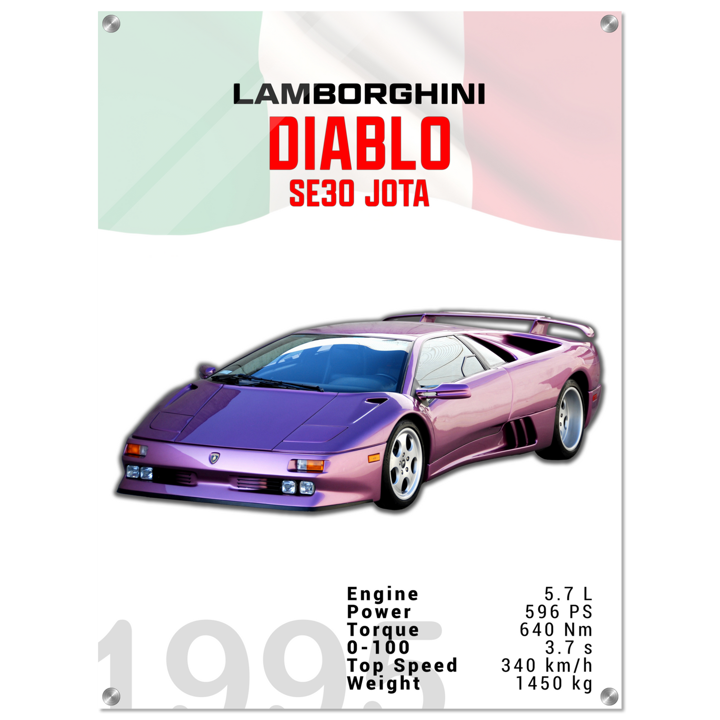 Lamborghini 1995 Diablo SE30 JOTA (LAMBO17)