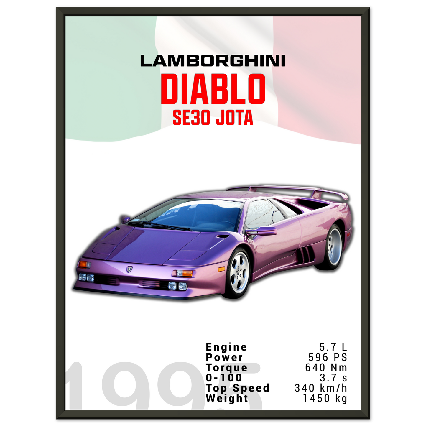 Lamborghini 1995 Diablo SE30 JOTA (LAMBO17)
