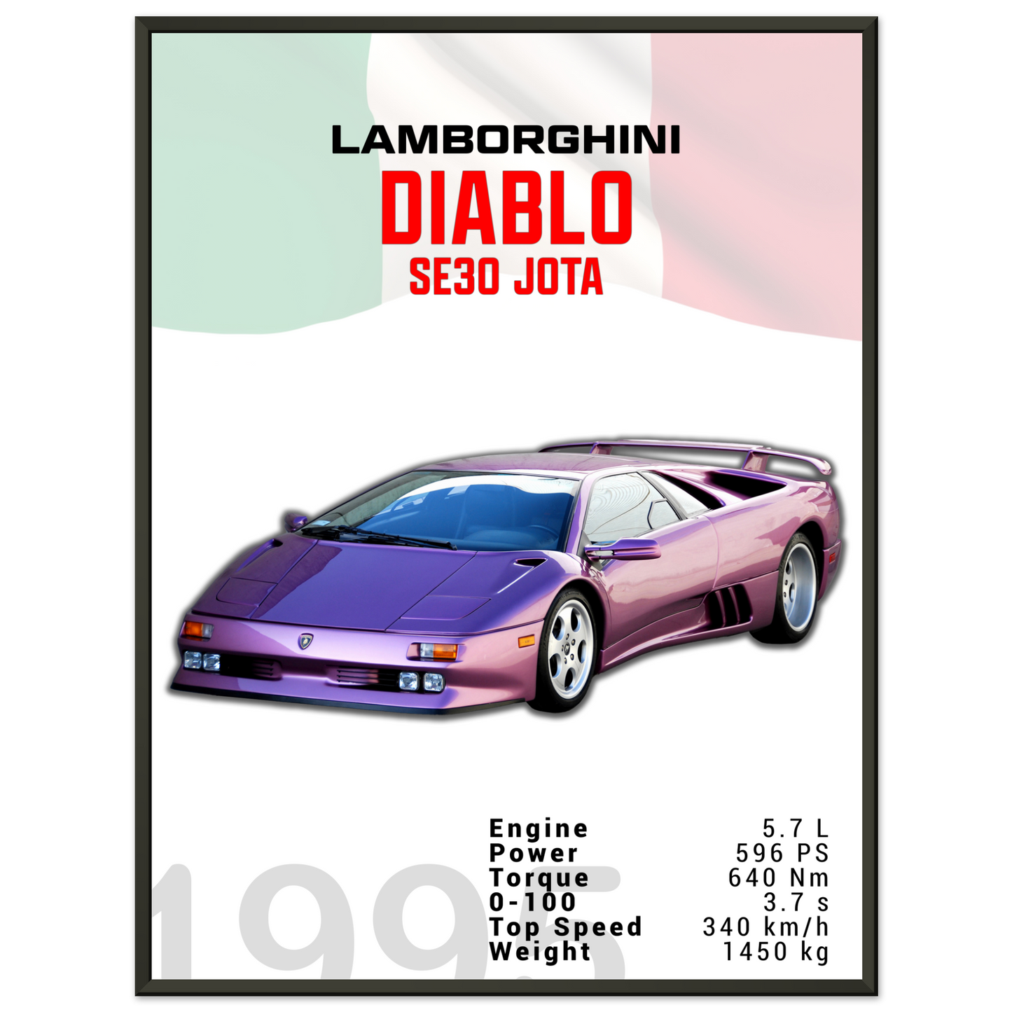 Lamborghini 1995 Diablo SE30 JOTA (LAMBO17)