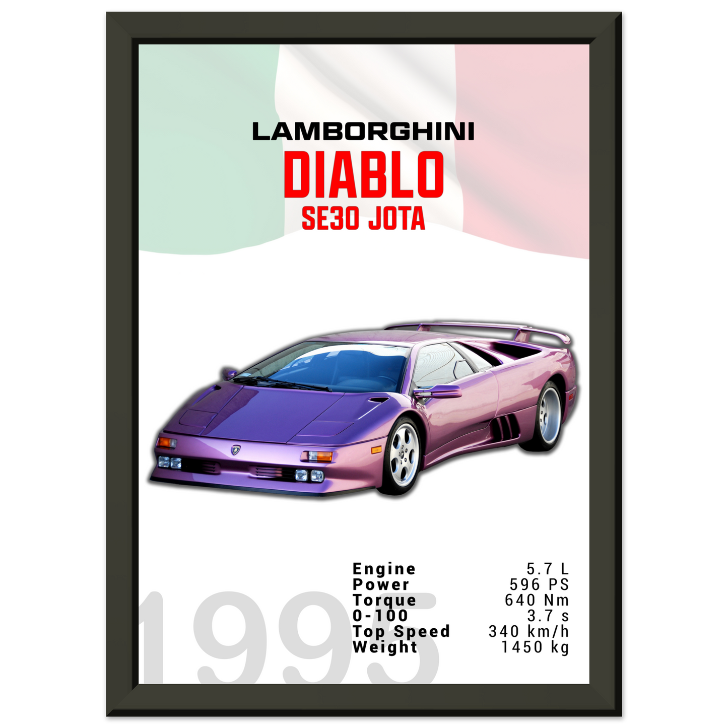 Lamborghini 1995 Diablo SE30 JOTA (LAMBO17)