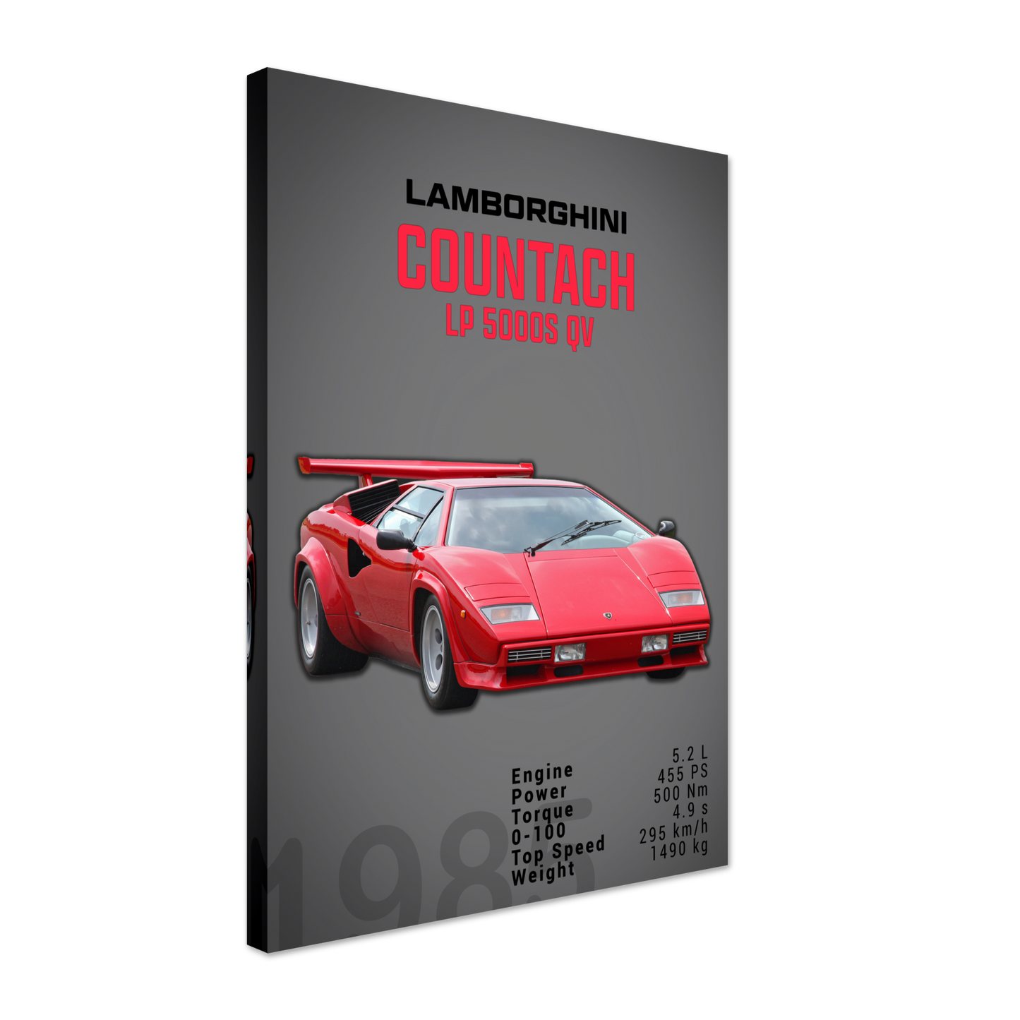 Lamborghini 1985 Countach LP 5000 S QV (LAMBO18D)