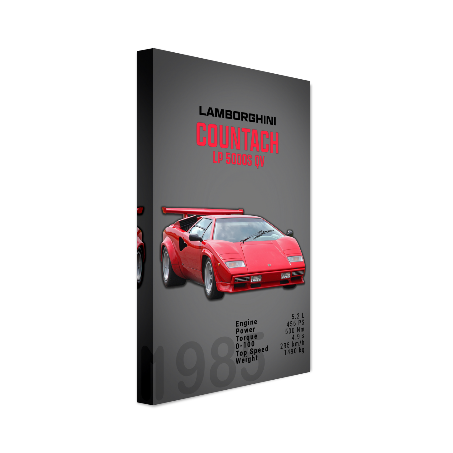 Lamborghini 1985 Countach LP 5000 S QV (LAMBO18D)