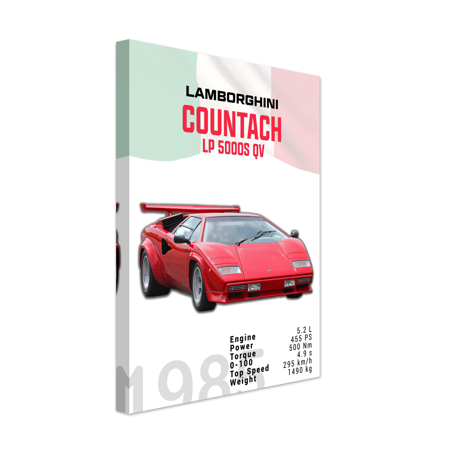 Lamborghini 1985 Countach LP 5000 S QV (LAMBO18)