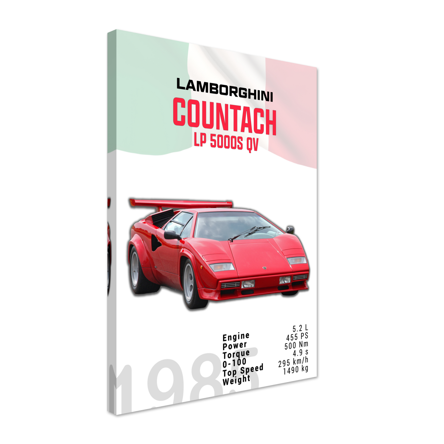 Lamborghini 1985 Countach LP 5000 S QV (LAMBO18)