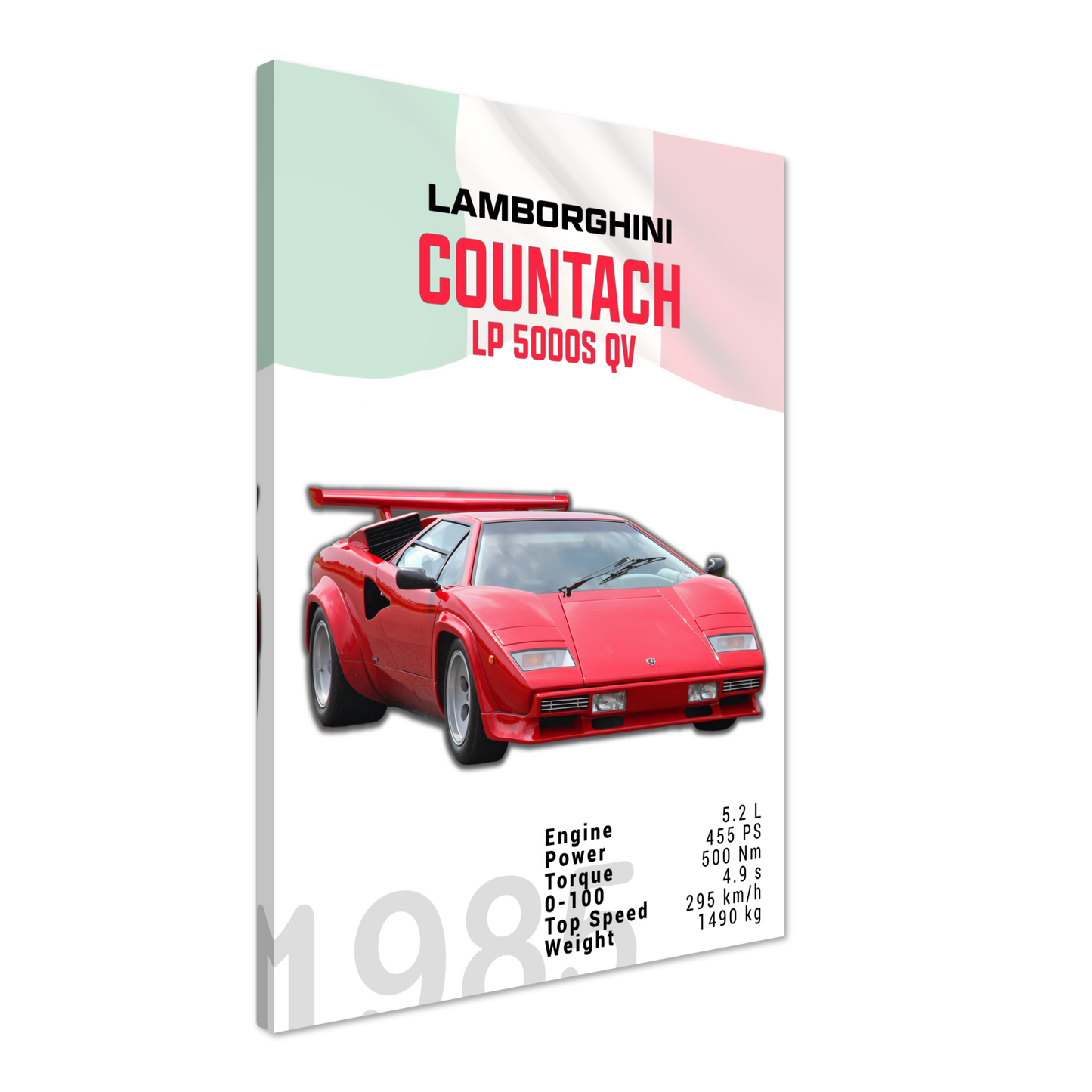 Lamborghini 1985 Countach LP 5000 S QV (LAMBO18)
