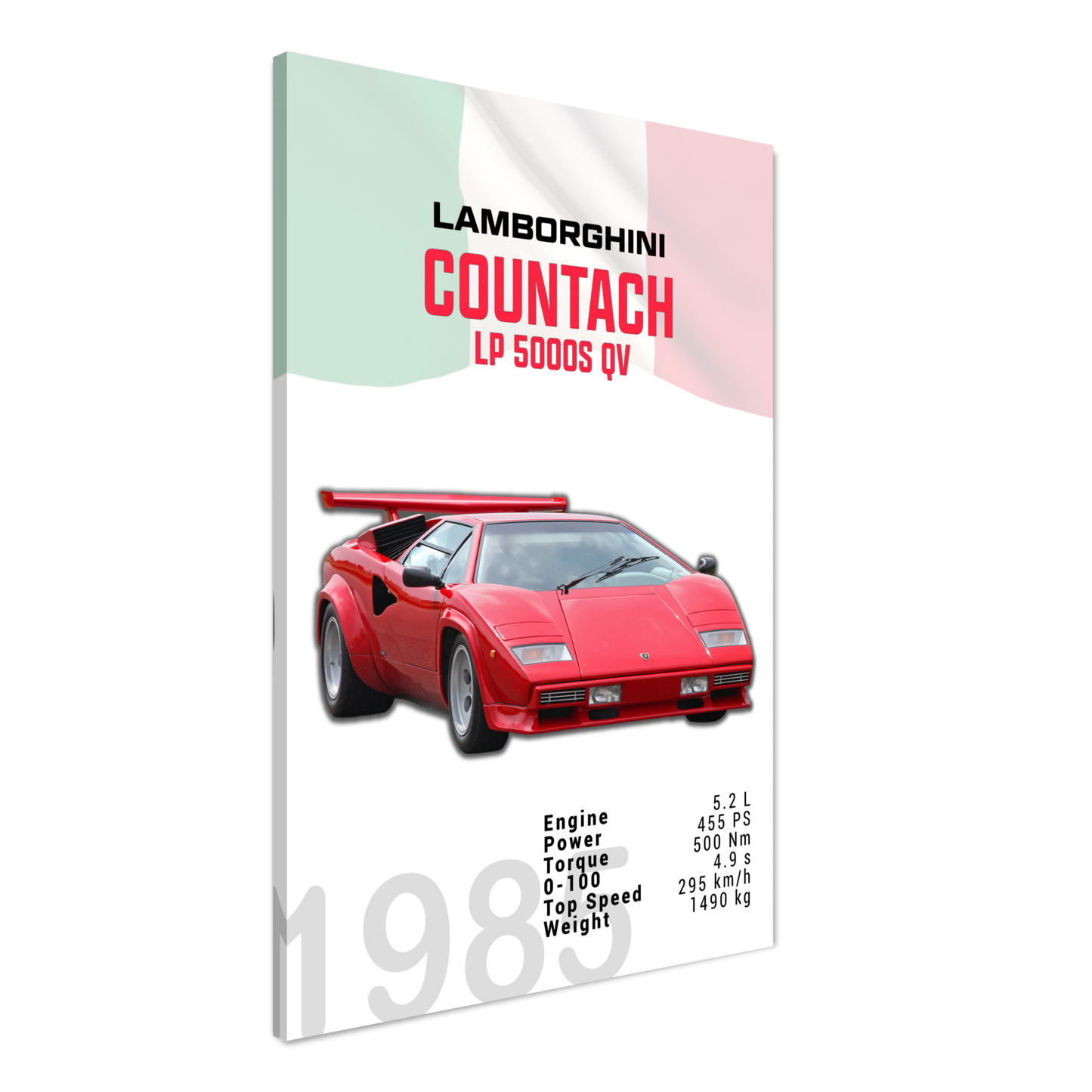 Lamborghini 1985 Countach LP 5000 S QV (LAMBO18)