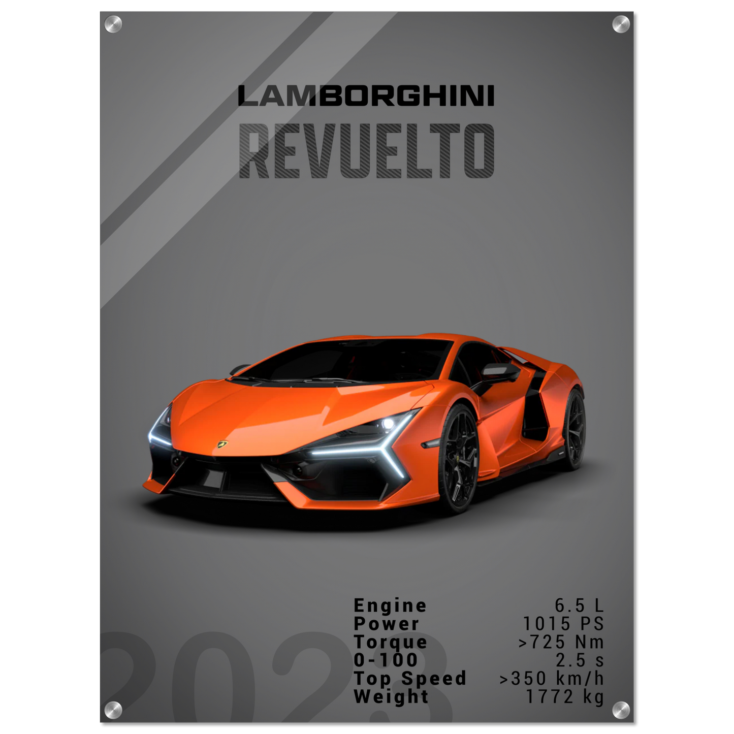 Lamborghini 2023 Revuelto (LAMBO22D)