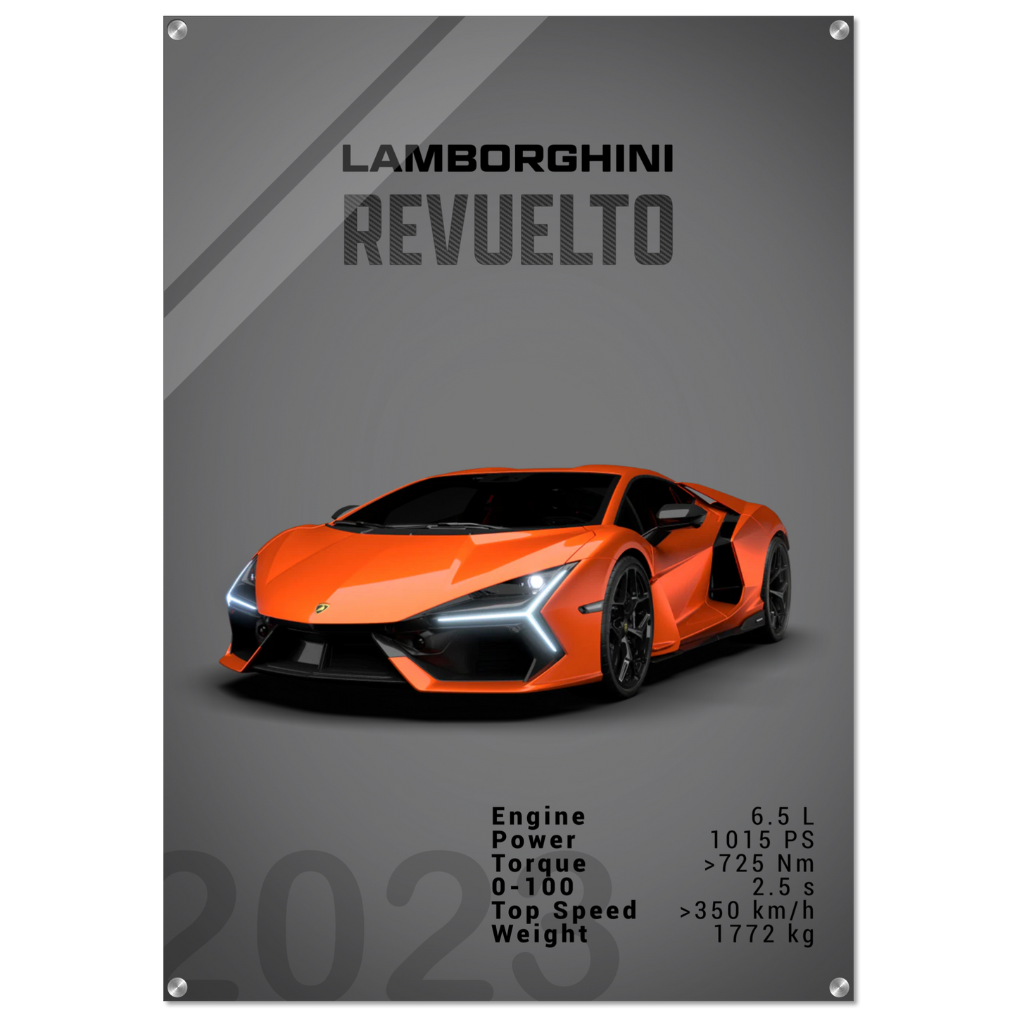 Lamborghini 2023 Revuelto (LAMBO22D)