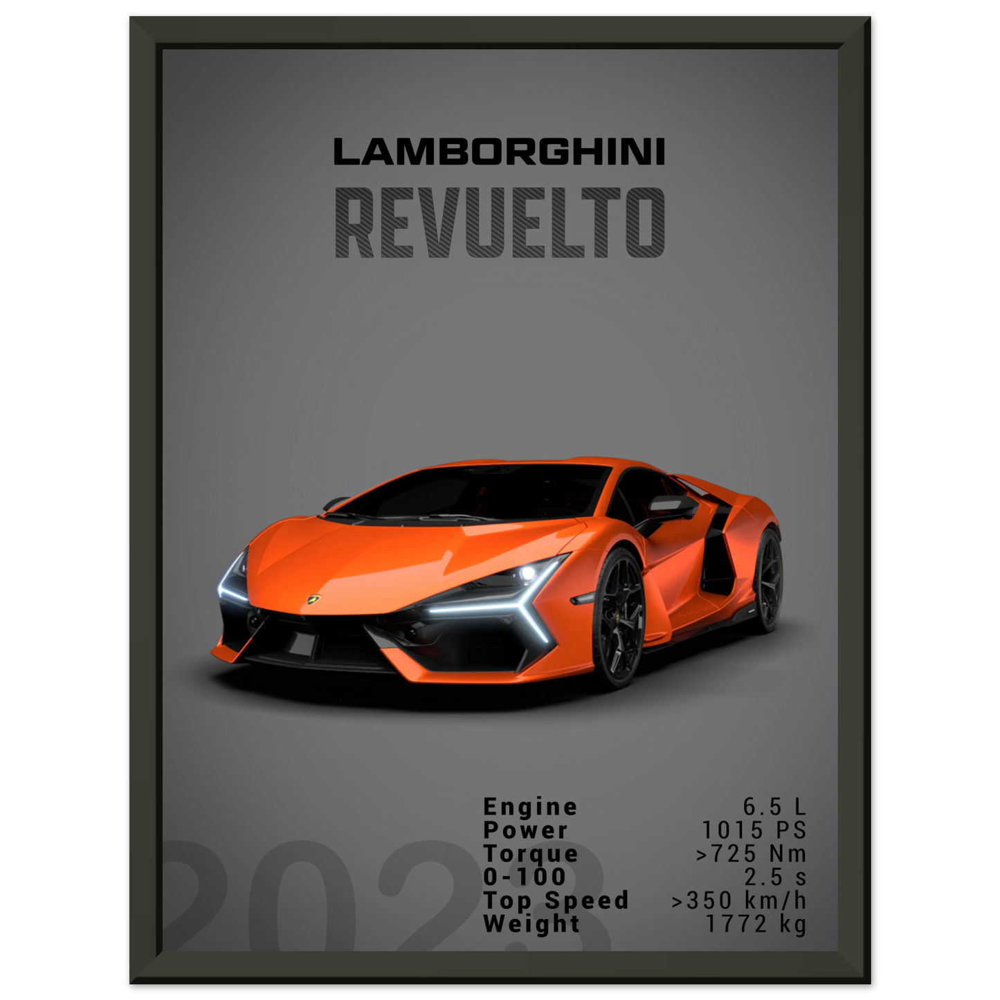 Lamborghini 2023 Revuelto (LAMBO22D)