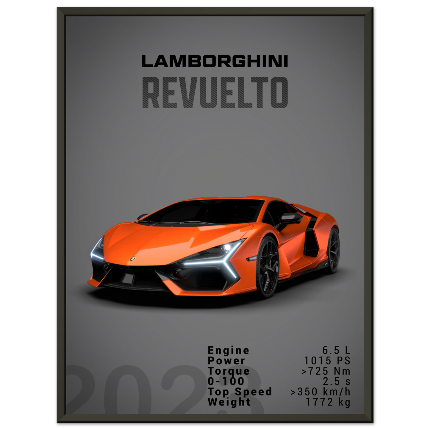 Lamborghini 2023 Revuelto (LAMBO22D)