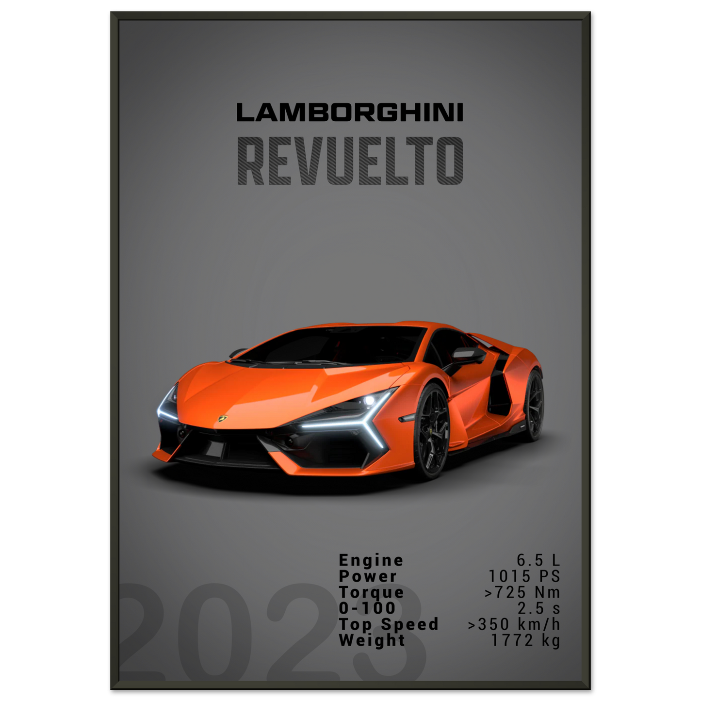 Lamborghini 2023 Revuelto (LAMBO22D)