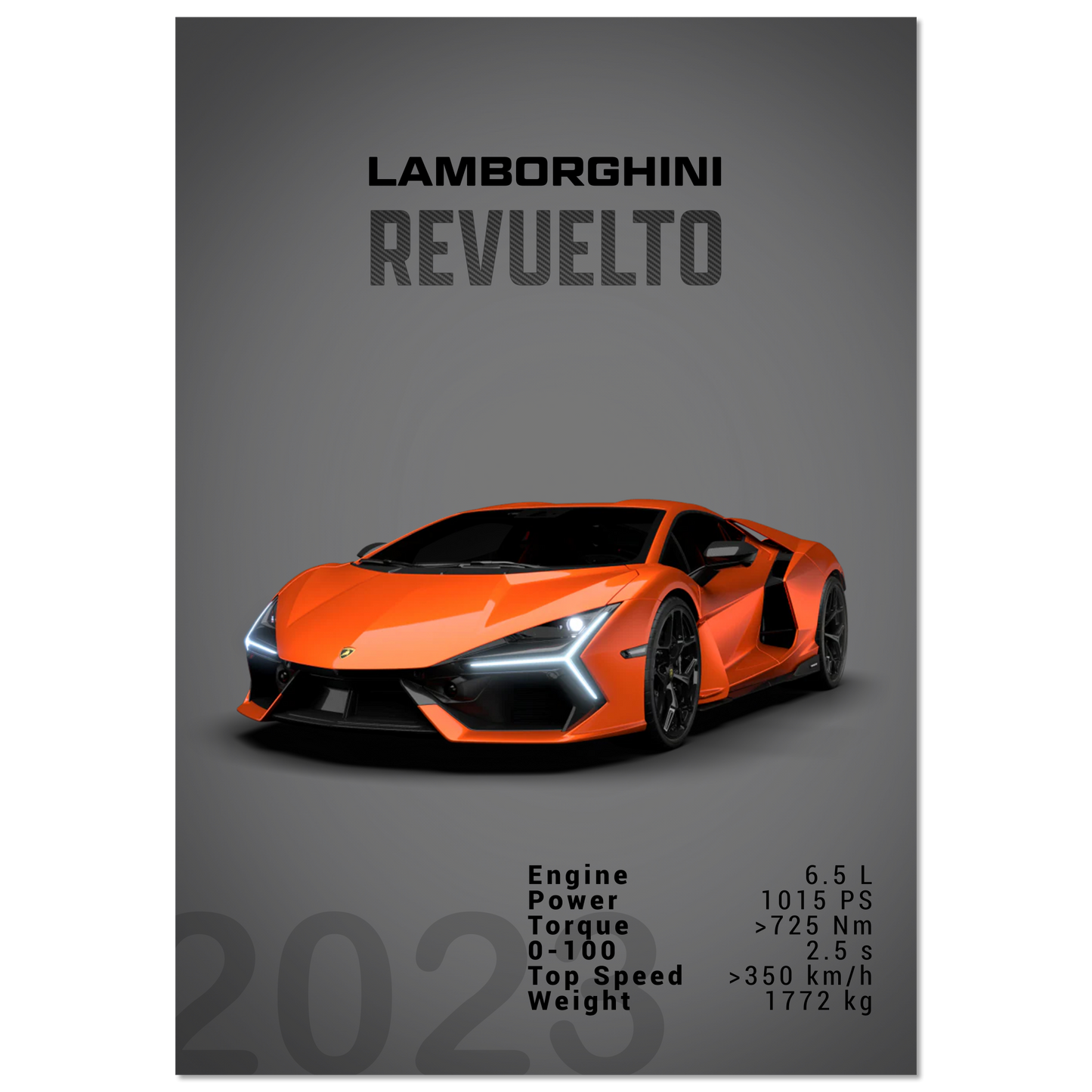 Lamborghini 2023 Revuelto (LAMBO22D)