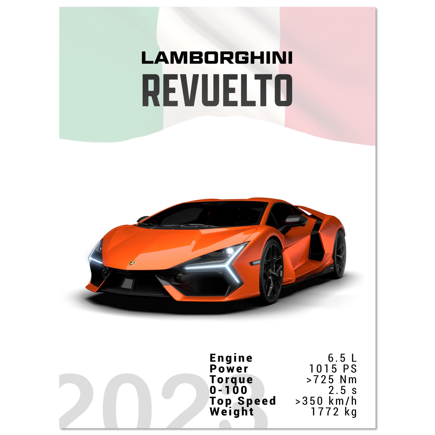 Lamborghini 2023 Revuelto (LAMBO22)