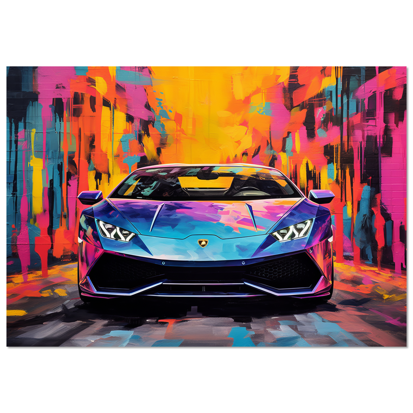Lamborghini Huracan Pop-Art (LAMBO24)
