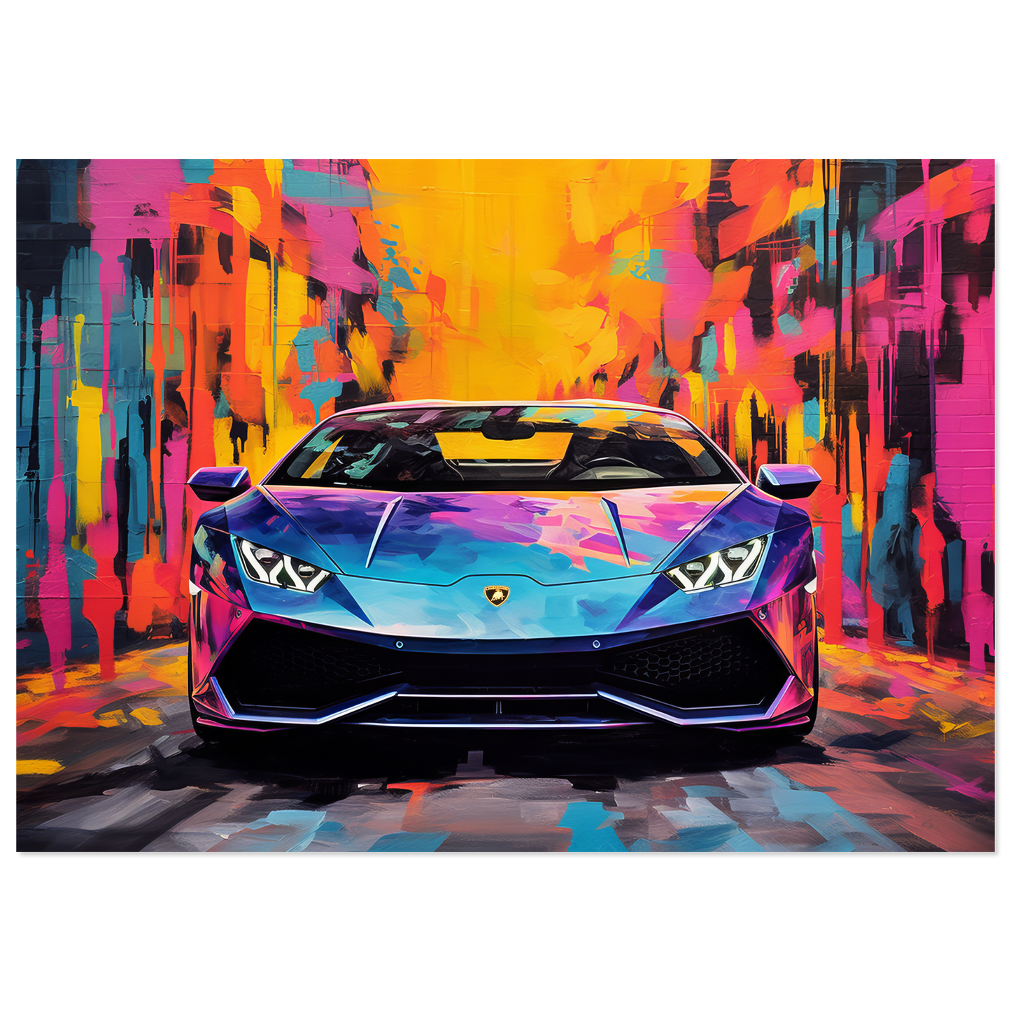 Lamborghini Huracan Pop-Art (LAMBO24)