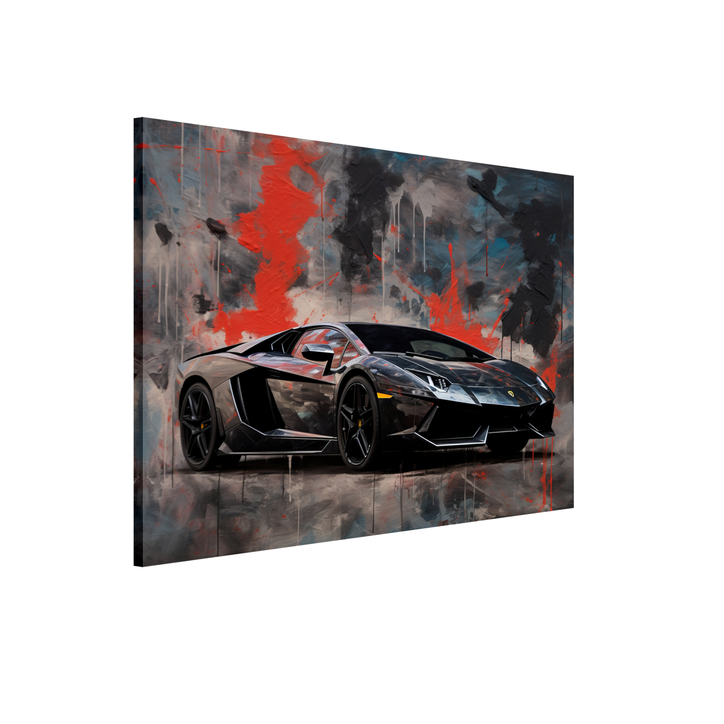 Lamborghini Aventador pop art (LAMBO27)