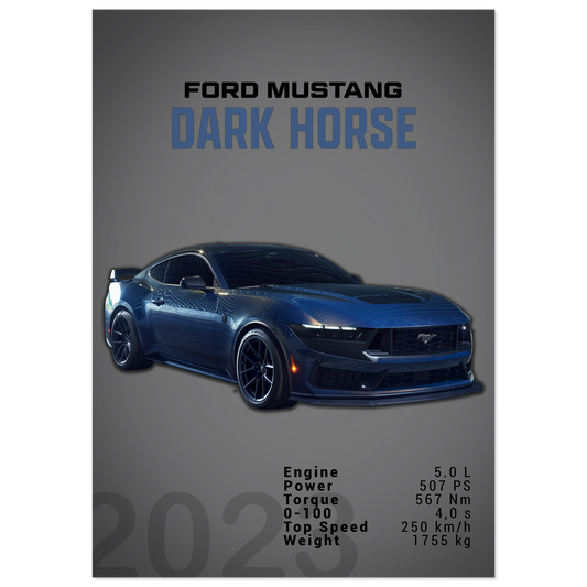 Ford Mustang 2023 S650 Dark Horse (MUSTANG05D)