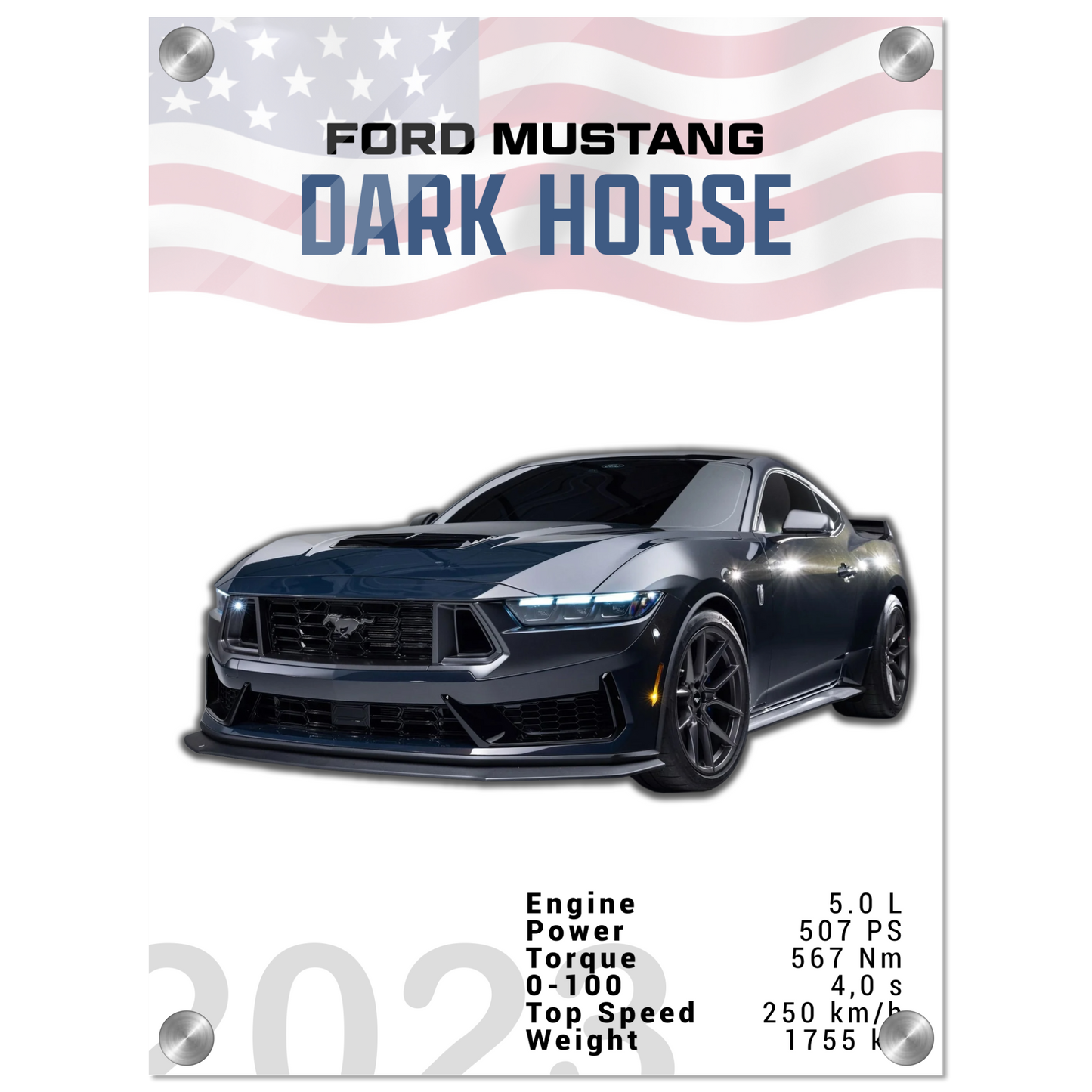 Ford Mustang 2023 Dark Horse S650 (MUSTANG06)