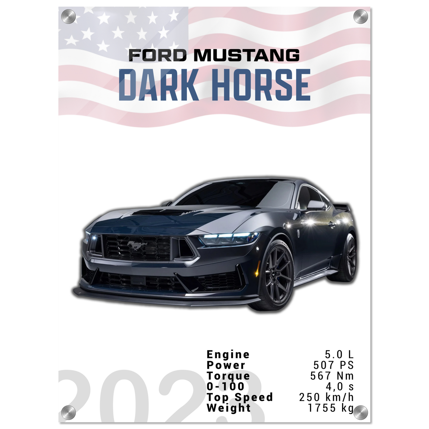 Ford Mustang 2023 Dark Horse S650 (MUSTANG06)