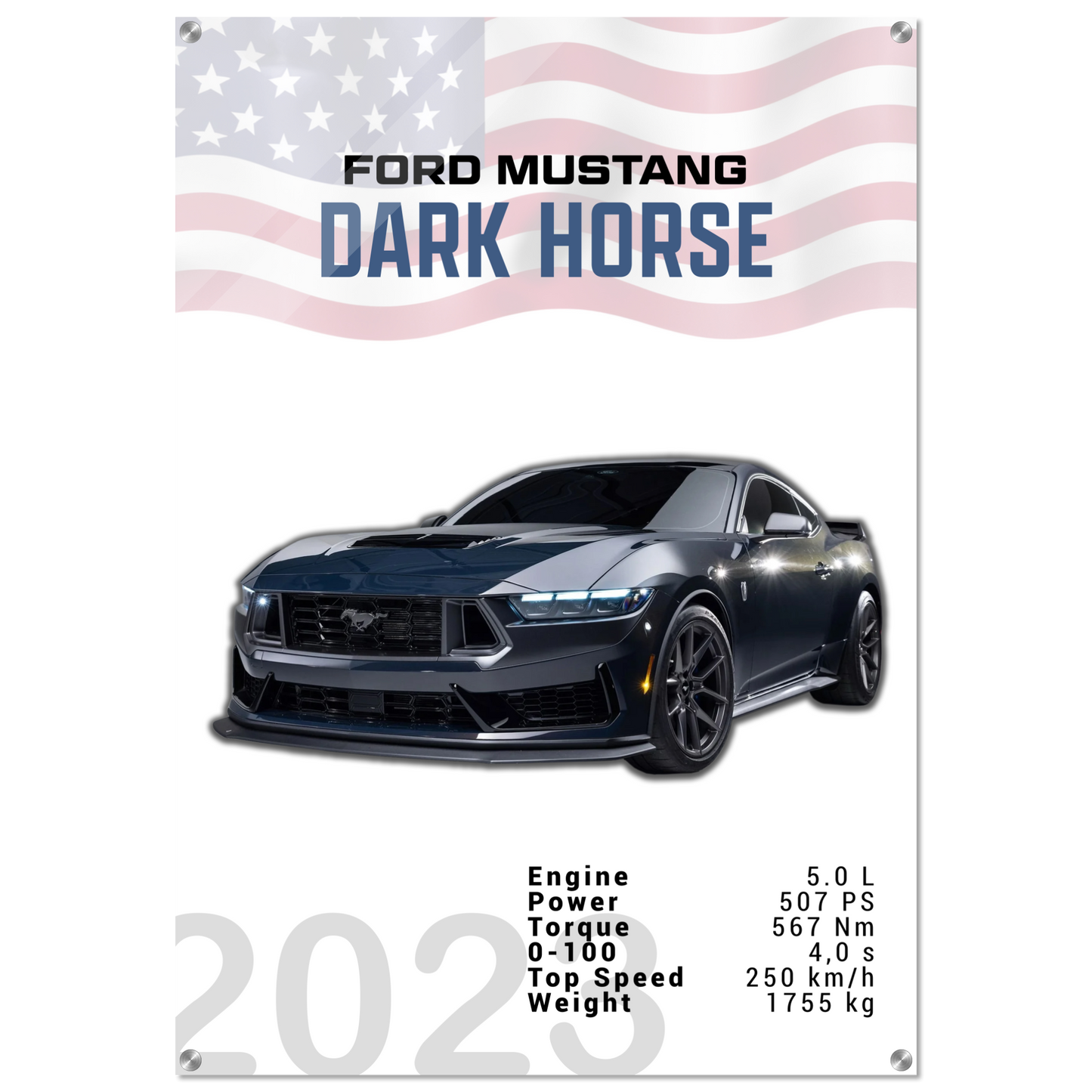 Ford Mustang 2023 Dark Horse S650 (MUSTANG06)