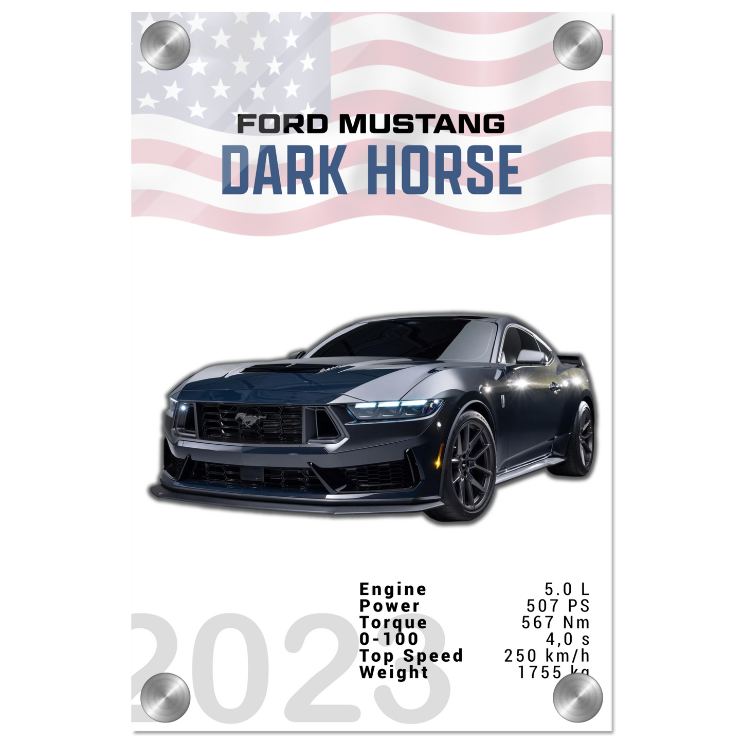 Ford Mustang 2023 Dark Horse S650 (MUSTANG06)