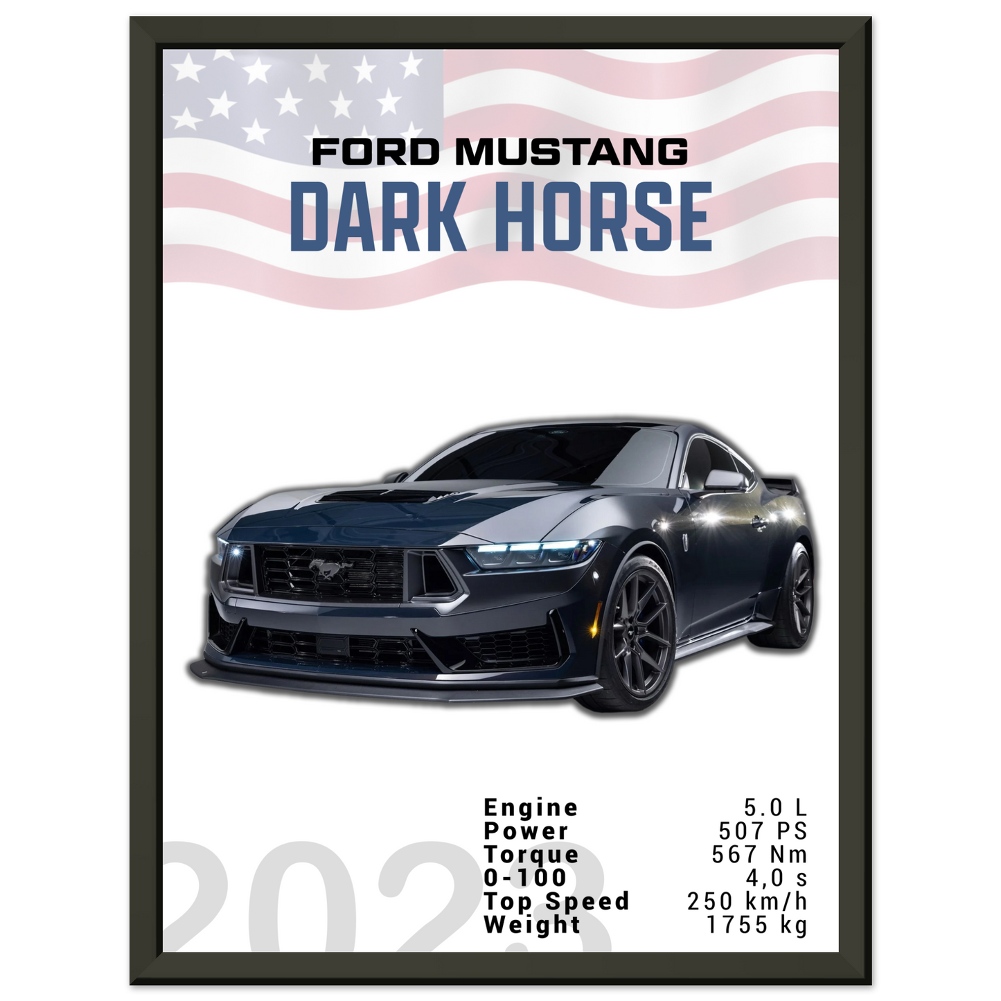 Ford Mustang 2023 Dark Horse S650 (MUSTANG06)