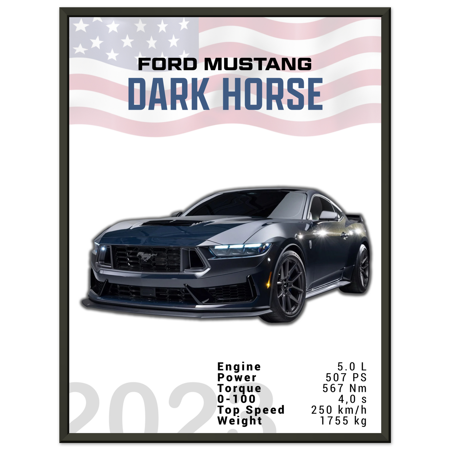Ford Mustang 2023 Dark Horse S650 (MUSTANG06)