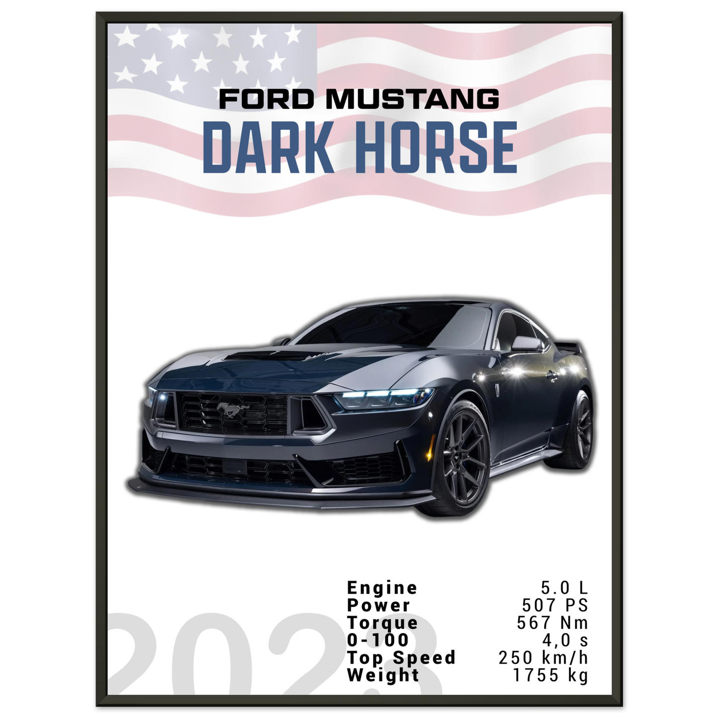 Ford Mustang 2023 Dark Horse S650 (MUSTANG06)
