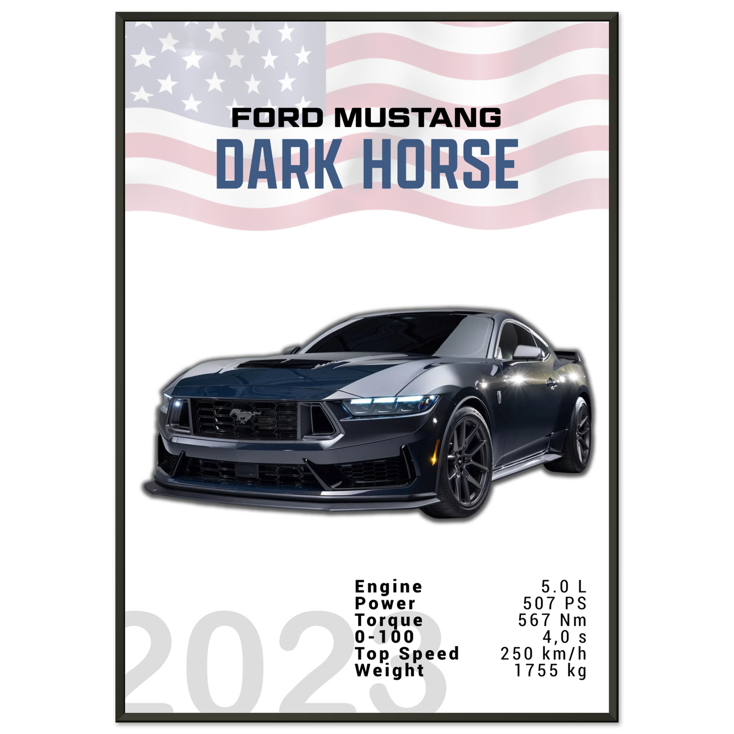Ford Mustang 2023 Dark Horse S650 (MUSTANG06)