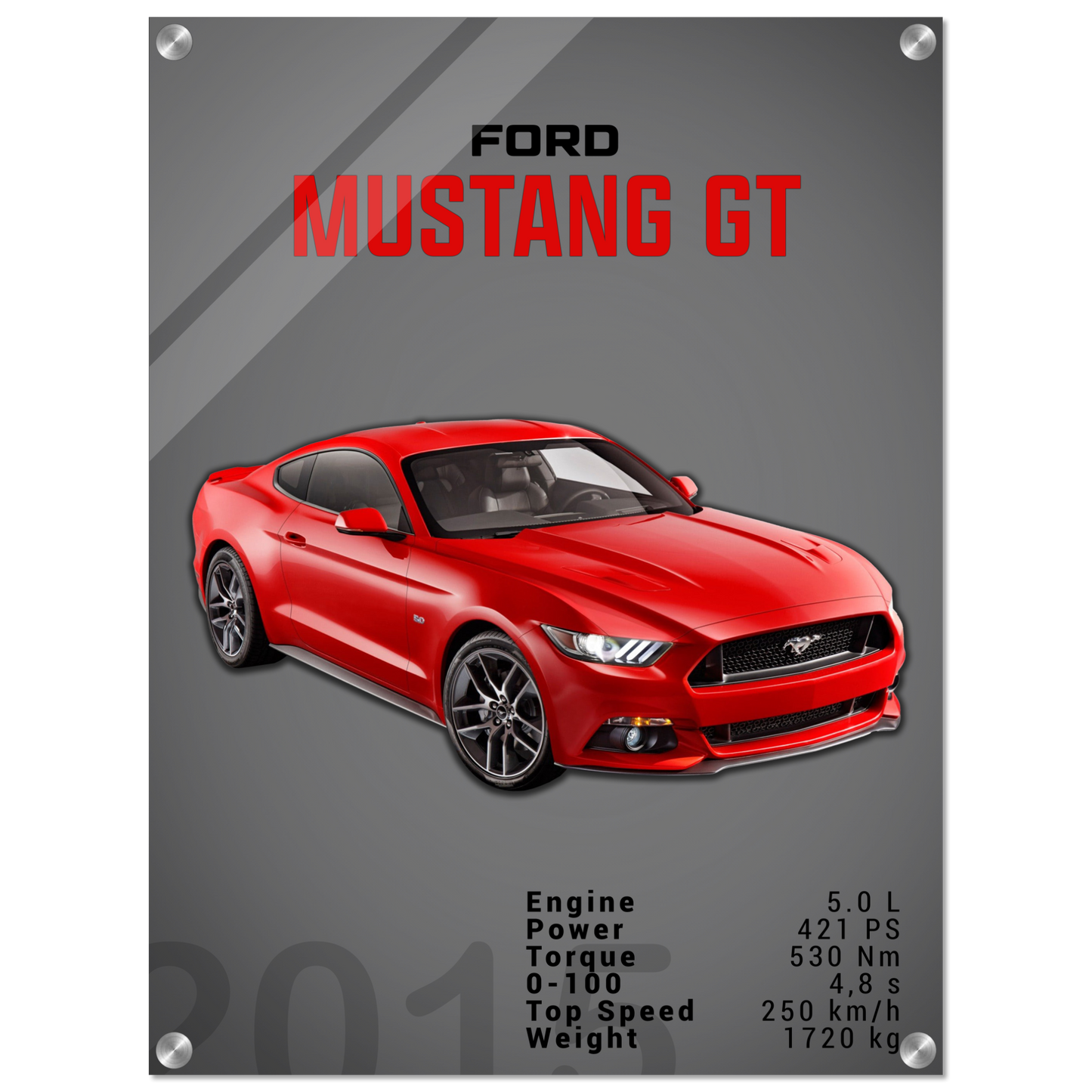 Ford Mustang 2015 GT S550 (MUSTANG07D)