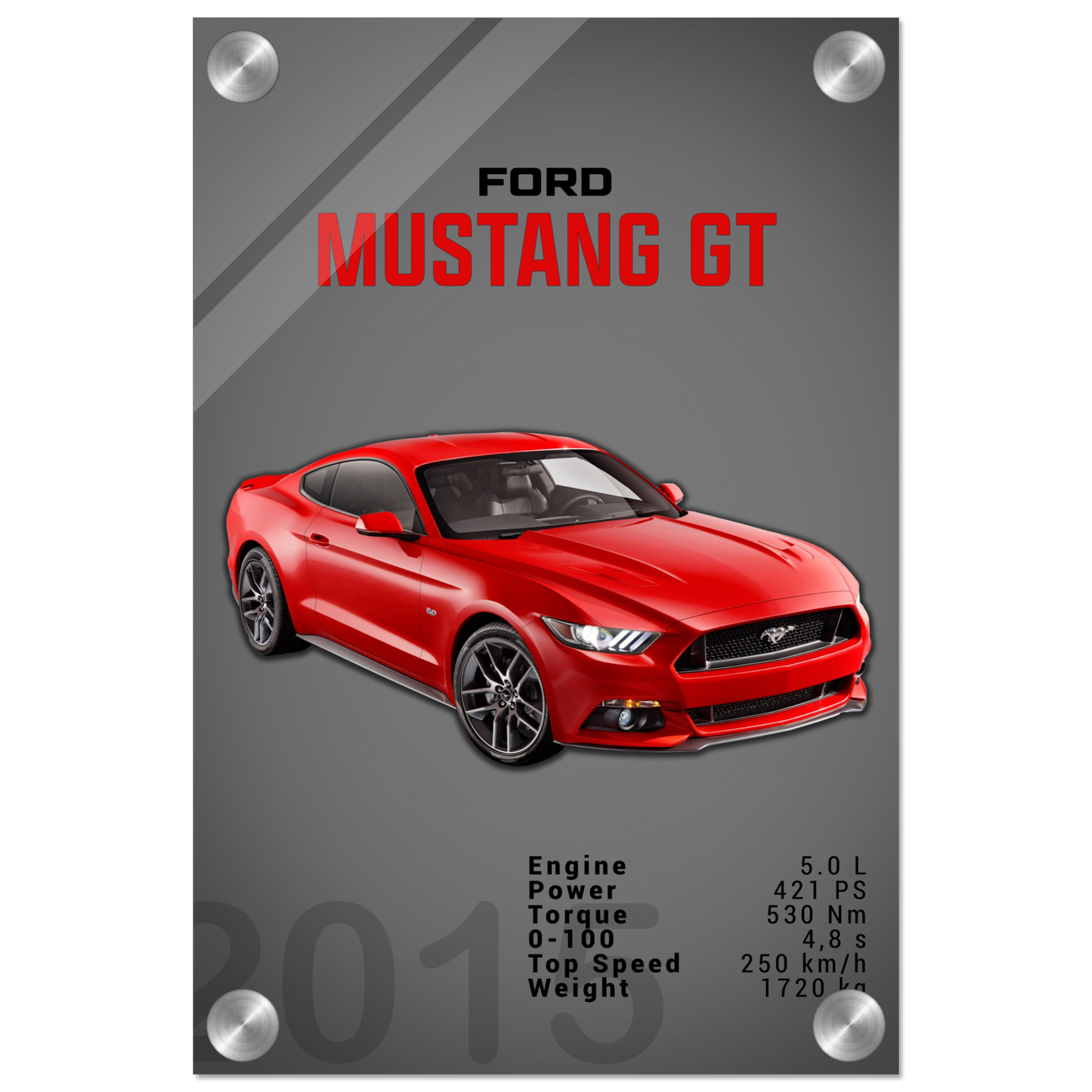 Ford Mustang 2015 GT S550 (MUSTANG07D)