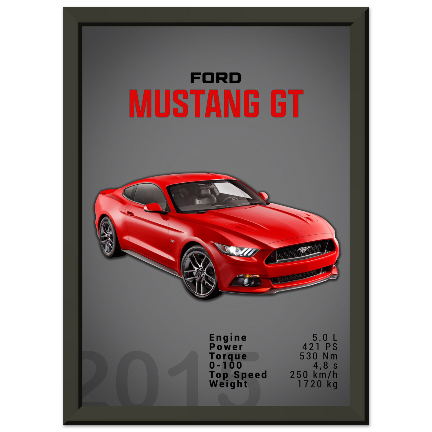 Ford Mustang 2015 GT S550 (MUSTANG07D)