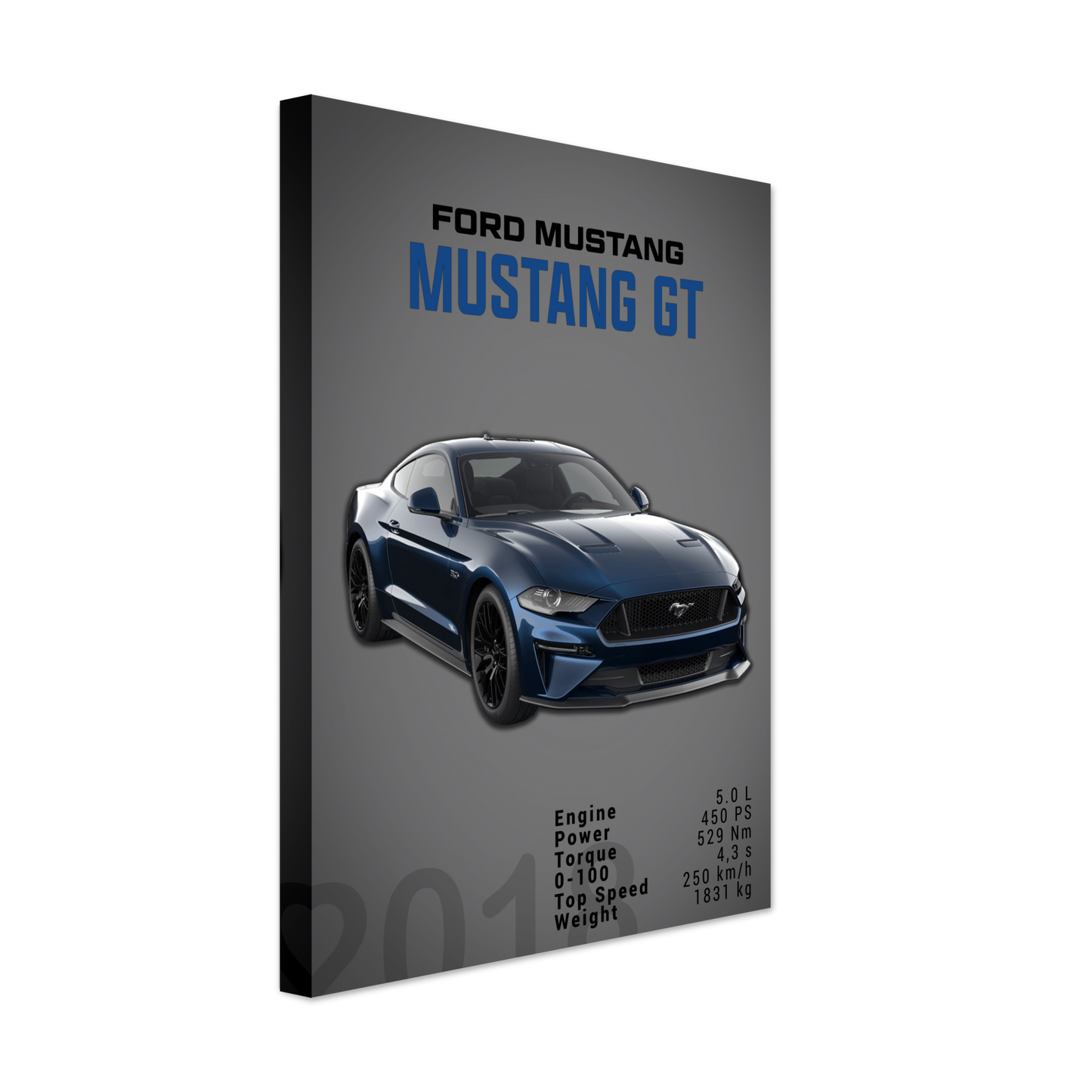 Ford Mustang 2018 GT S550 (MUSTANG08D)