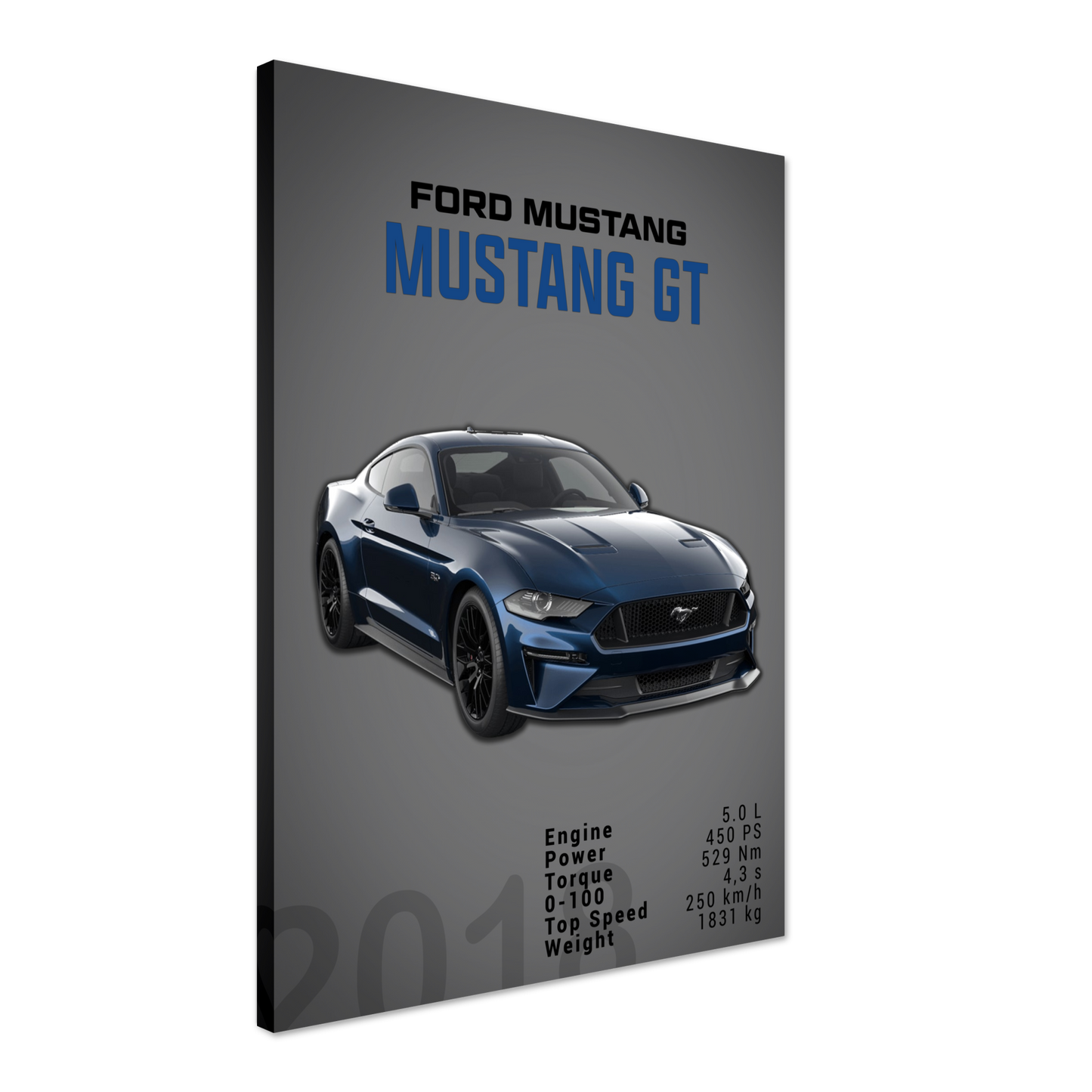 Ford Mustang 2018 GT S550 (MUSTANG08D)