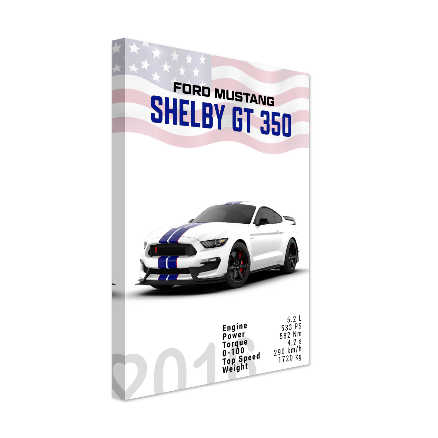 Ford Mustang 2016 Shelby GT350 S550 (MUSTANG10)
