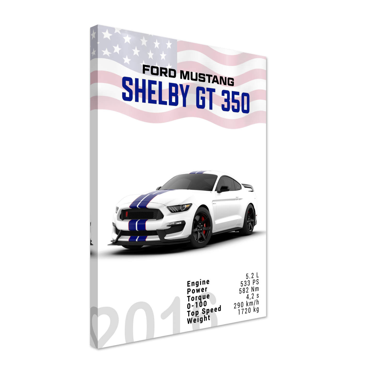 Ford Mustang 2016 Shelby GT350 S550 (MUSTANG10)