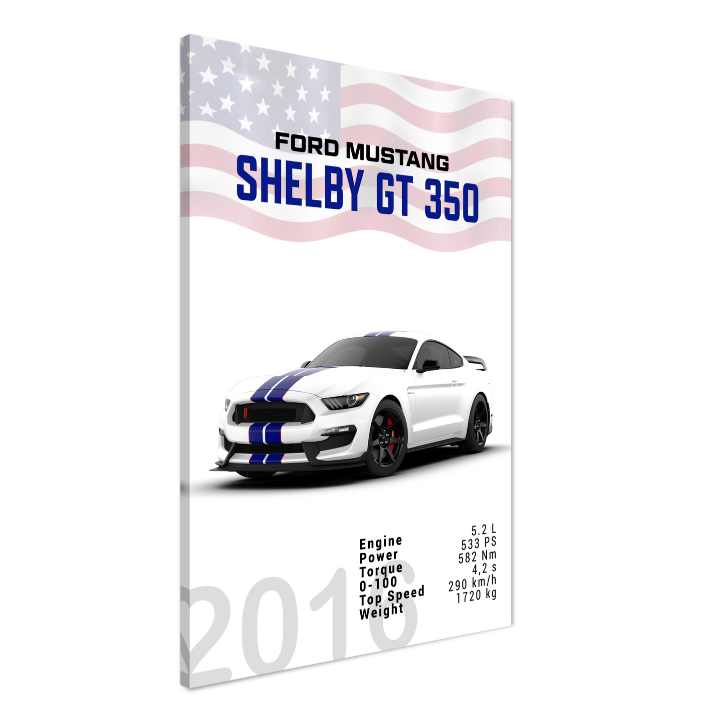 Ford Mustang 2016 Shelby GT350 S550 (MUSTANG10)
