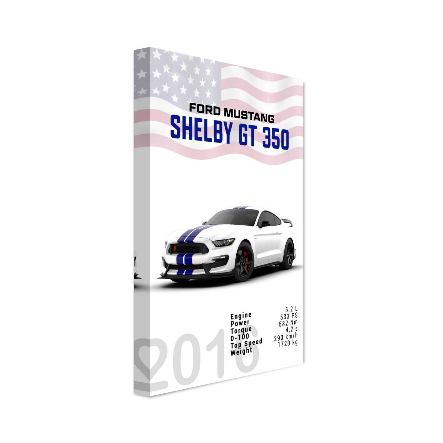 Ford Mustang 2016 Shelby GT350 S550 (MUSTANG10)